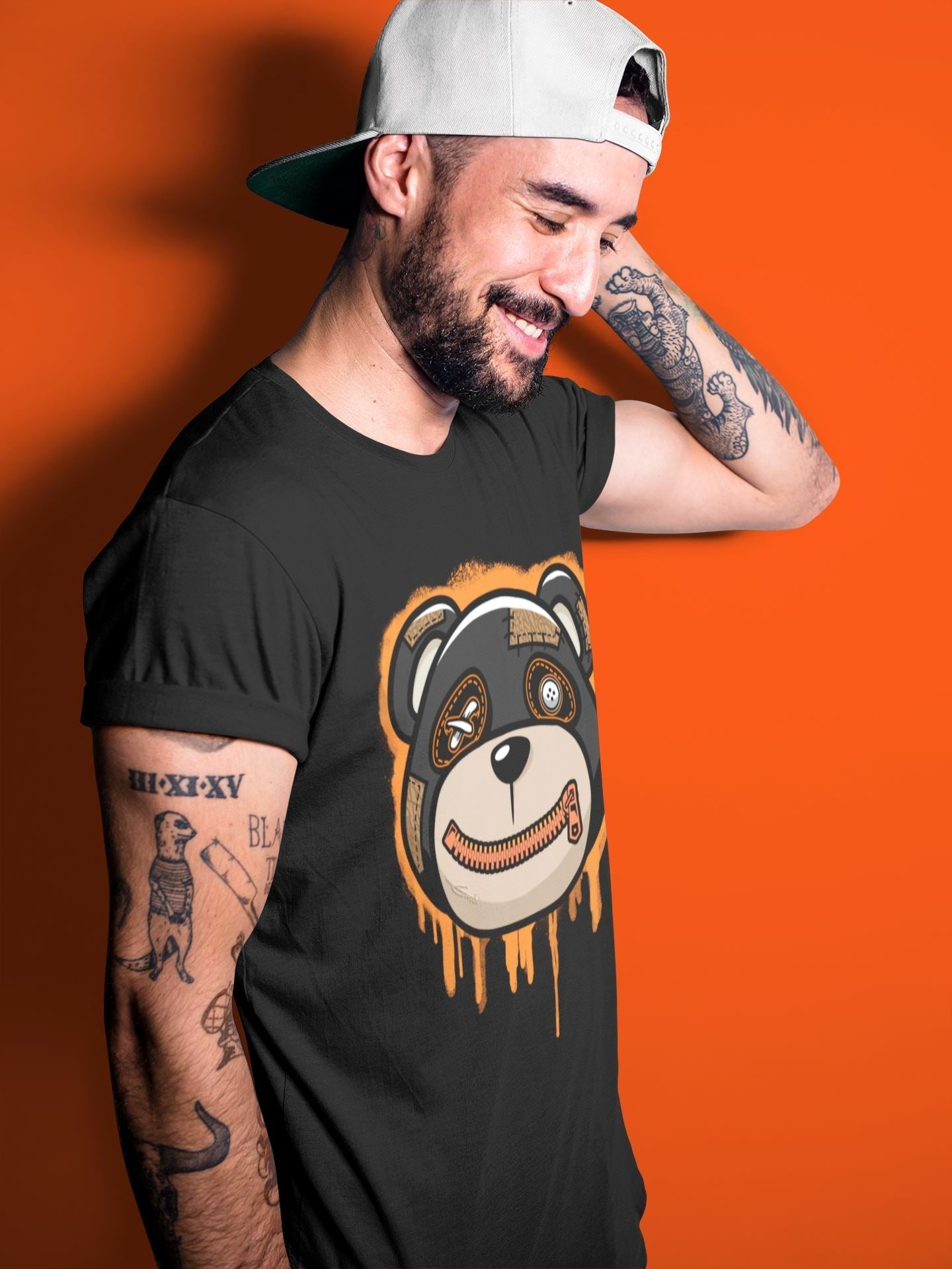 Bear Face Unisex Tops - Air Jordan 3 Desert Elephant