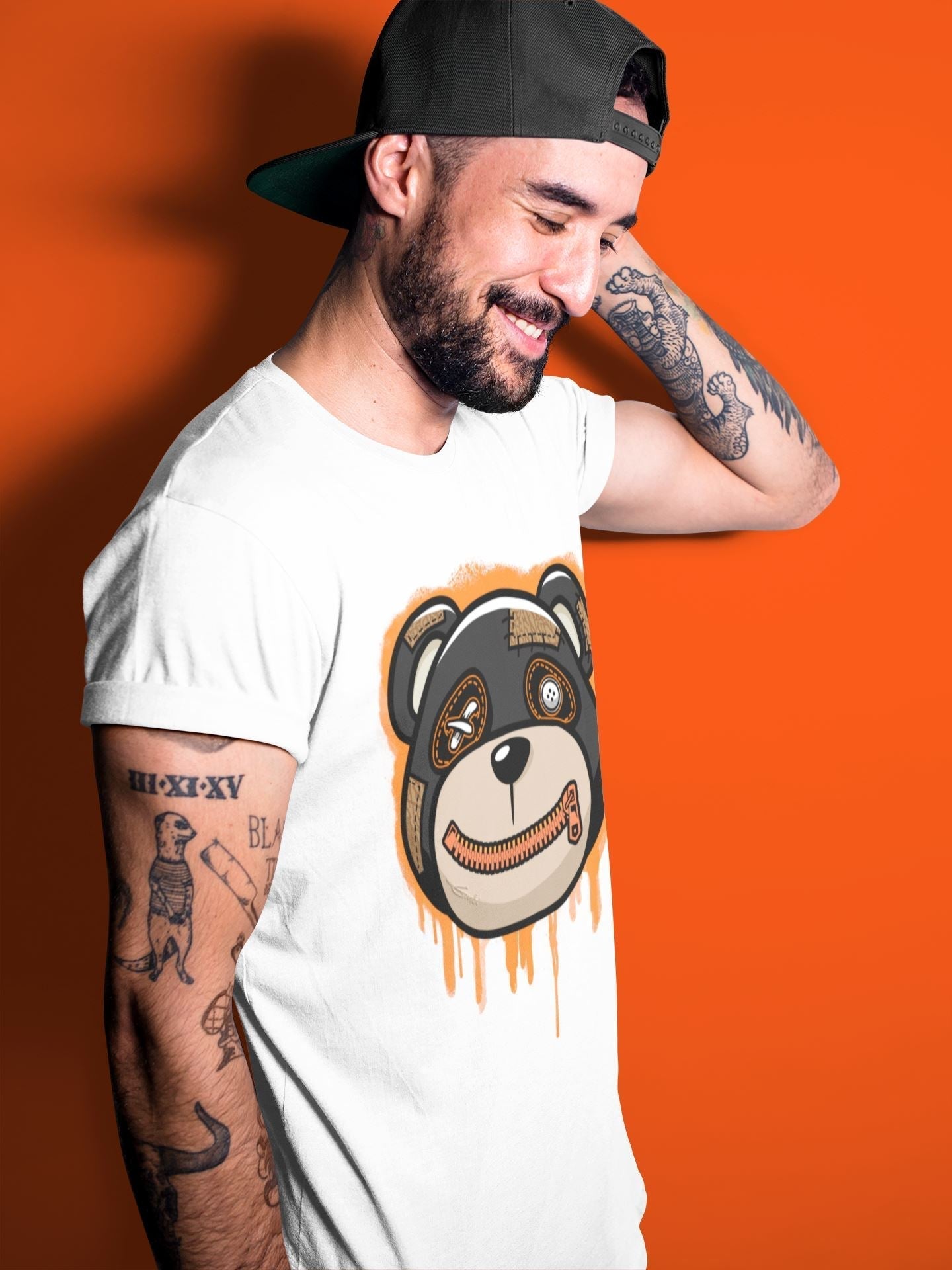 Bear Face Unisex Tops - Air Jordan 3 Desert Elephant