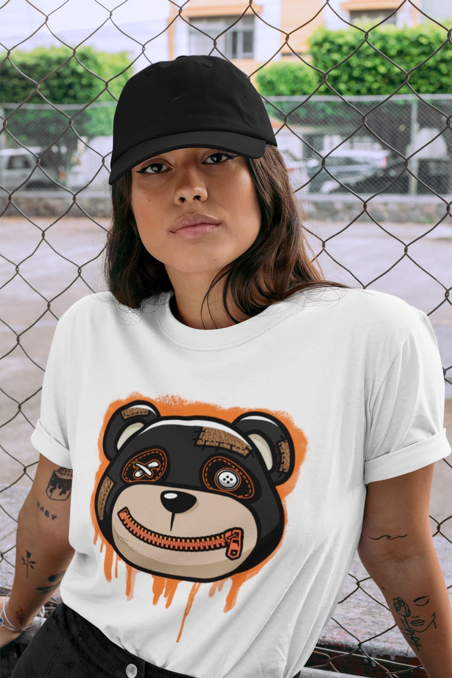 Bear Face Unisex Tops - Air Jordan 3 Desert Elephant