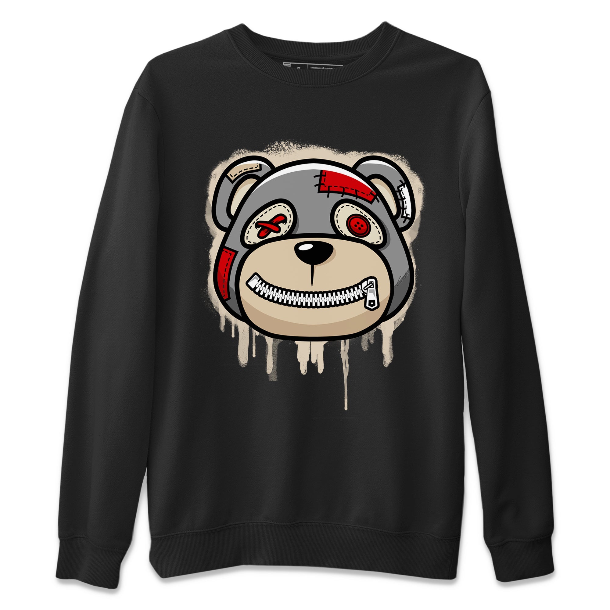 Bear Face Unisex Tops - Air Jordan 3 Muslin
