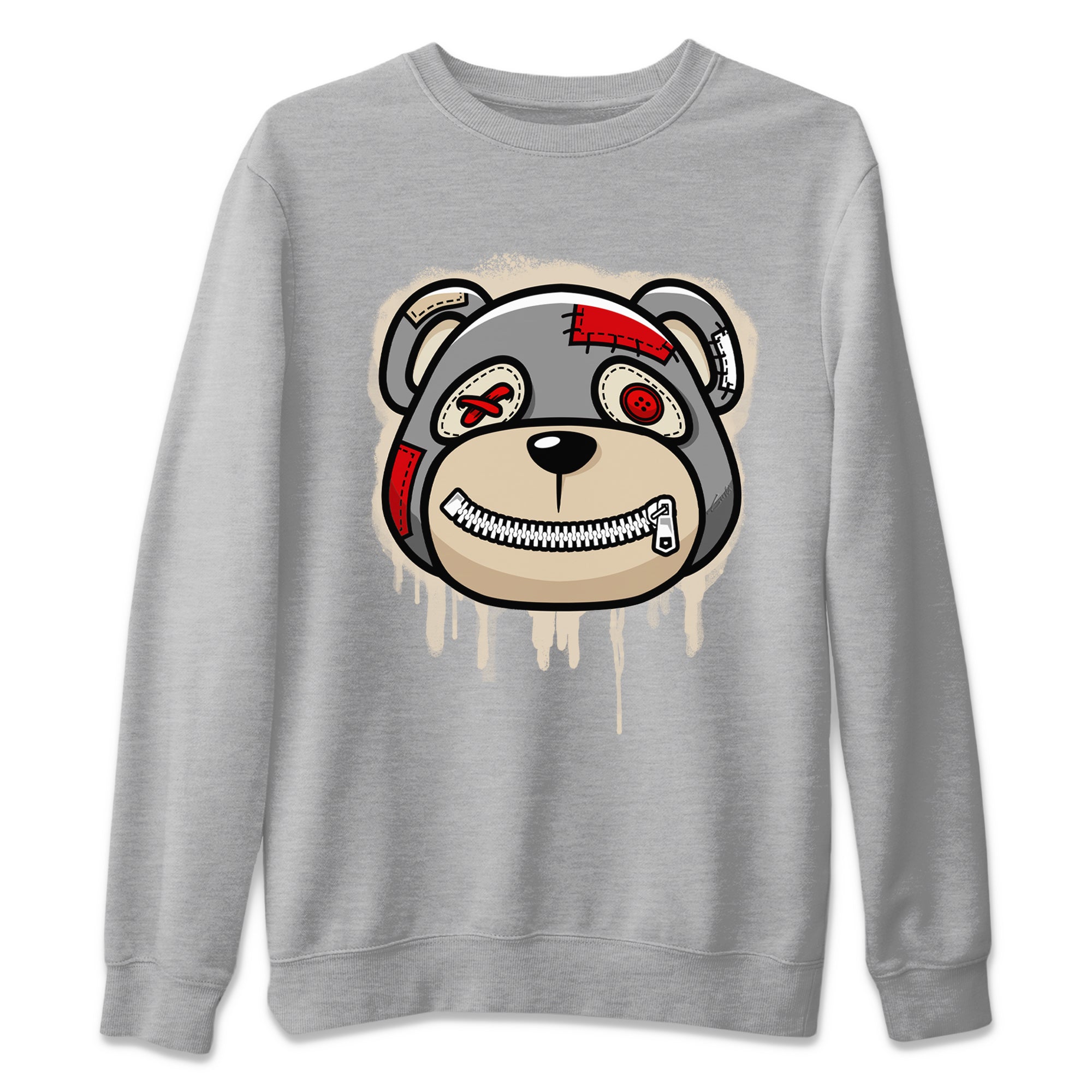 Bear Face Unisex Tops - Air Jordan 3 Muslin