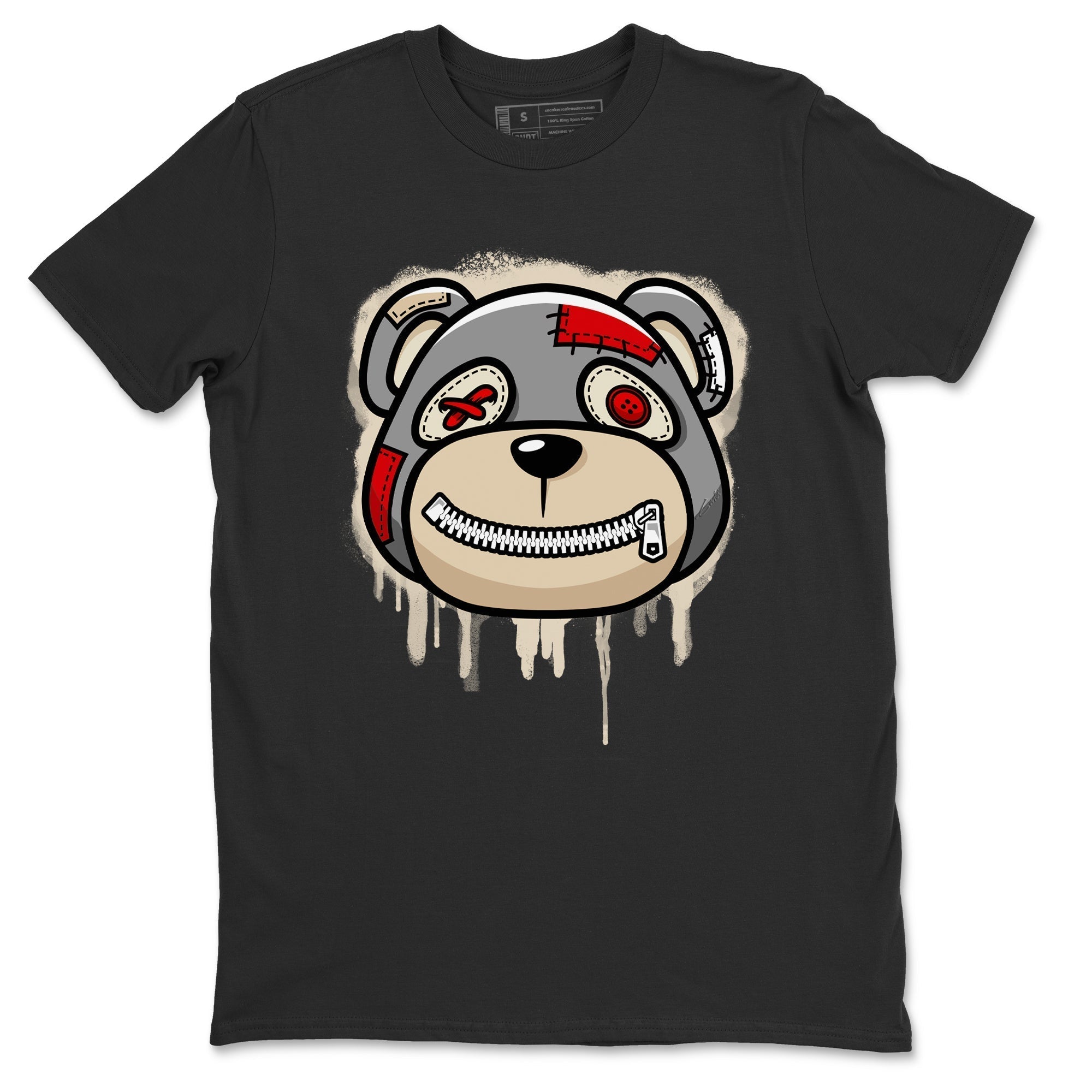 Bear Face Unisex Tops - Air Jordan 3 Muslin