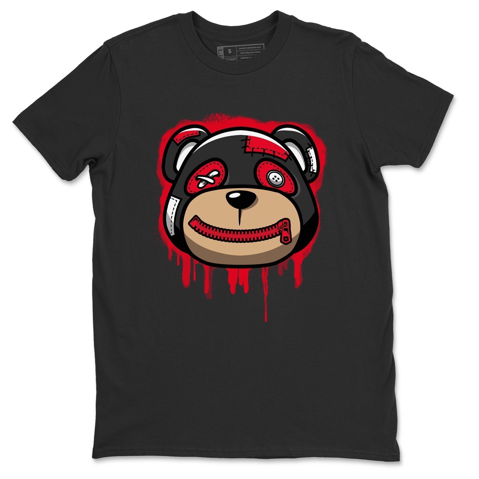 Bear Face Unisex Tops - Air Jordan 4 Red Thunder
