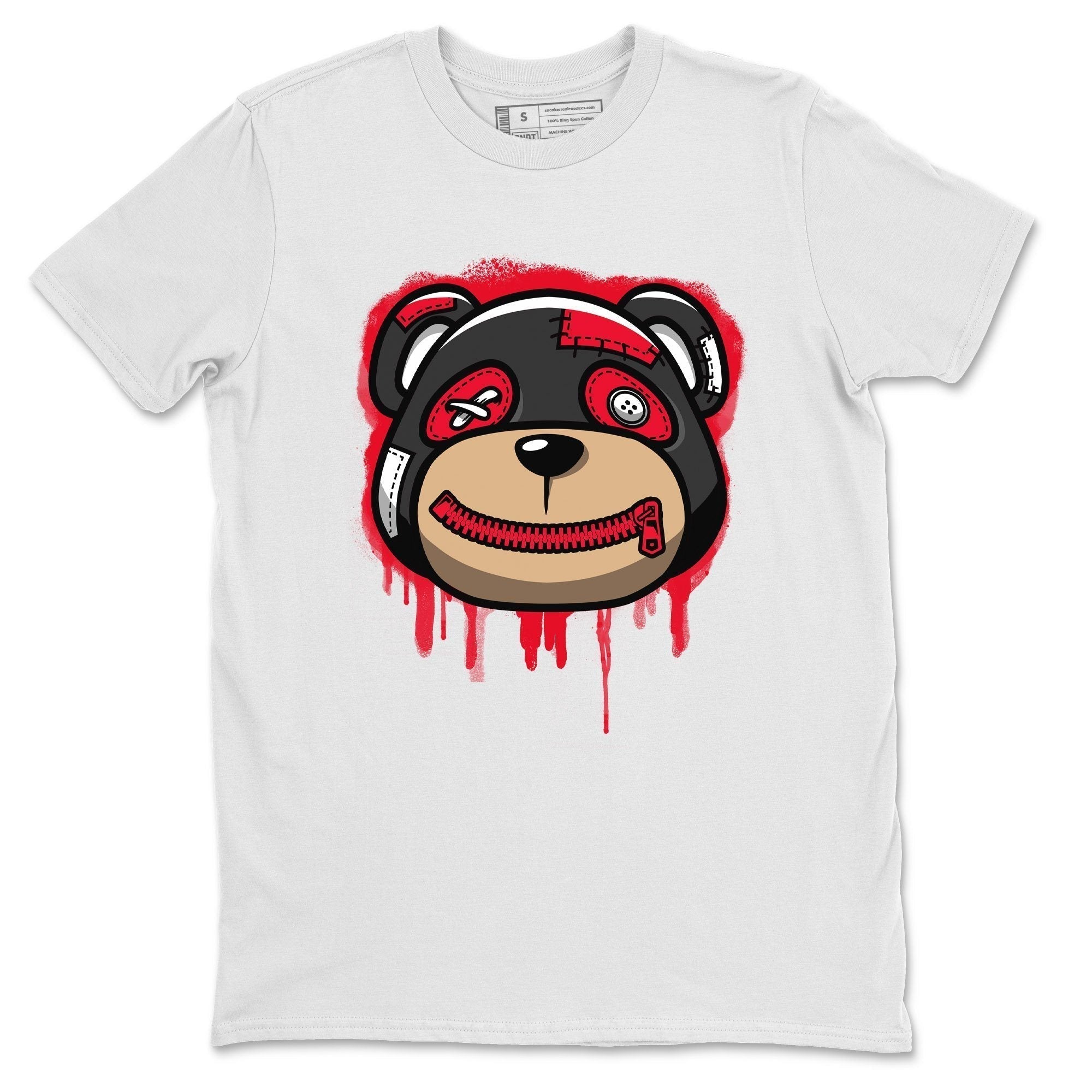 Bear Face Unisex Tops - Air Jordan 4 Red Thunder