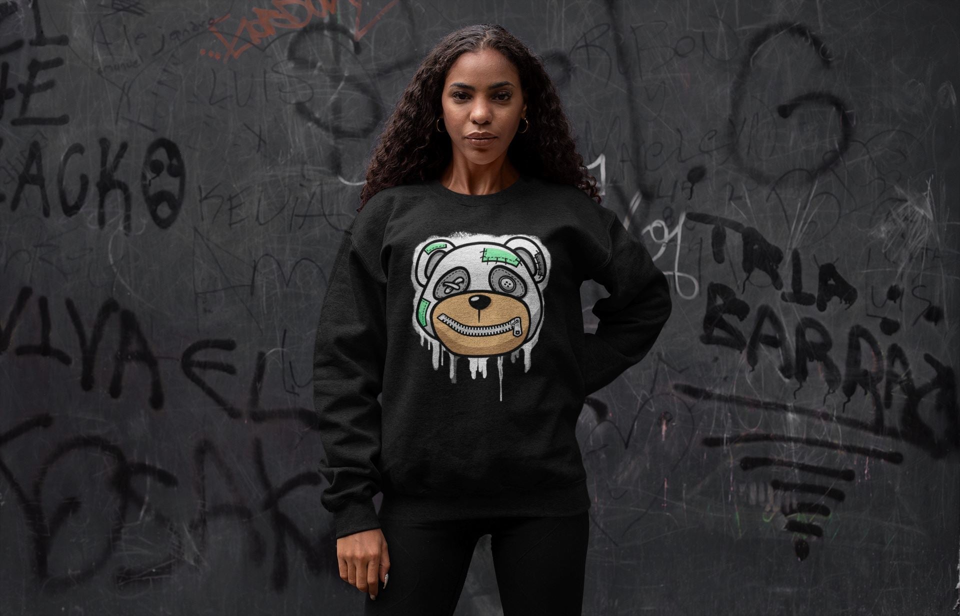 Bear Face Unisex Tops - Air Jordan 6 Mint Foam