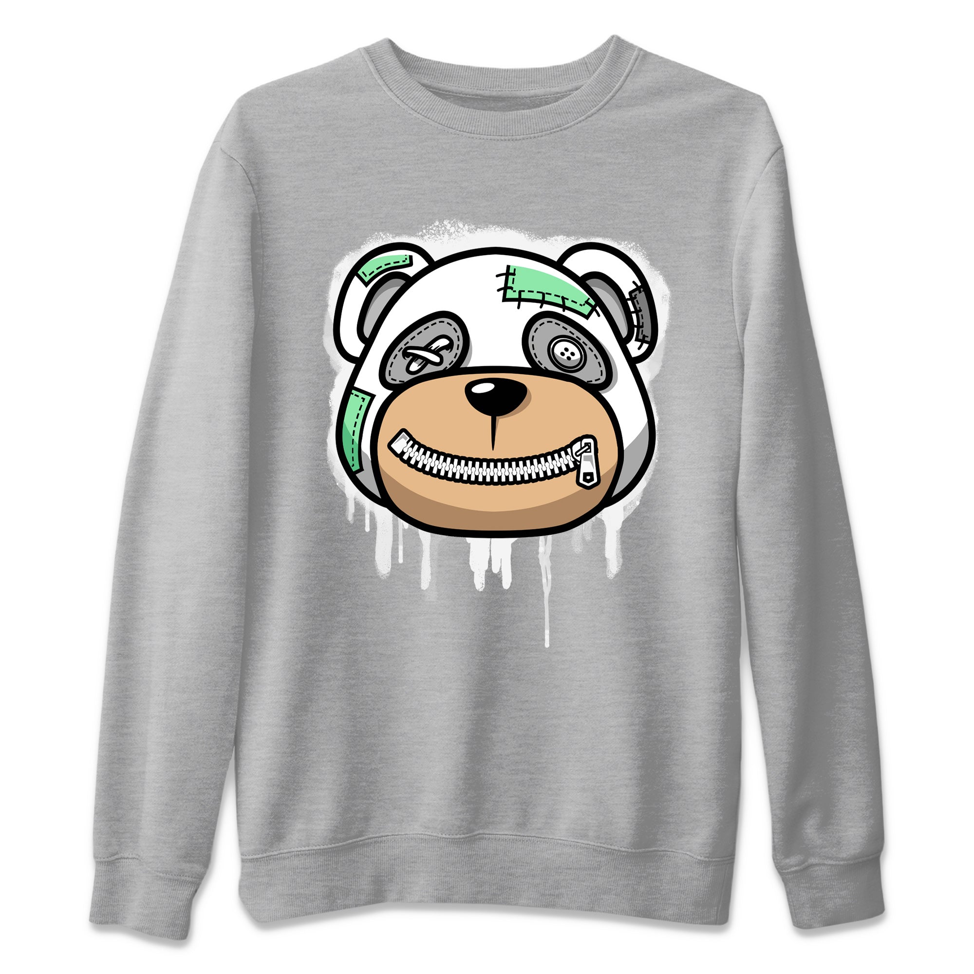 Bear Face Unisex Tops - Air Jordan 6 Mint Foam