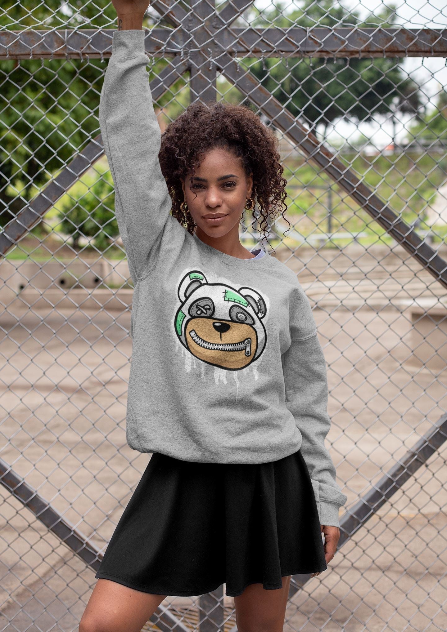 Bear Face Unisex Tops - Air Jordan 6 Mint Foam