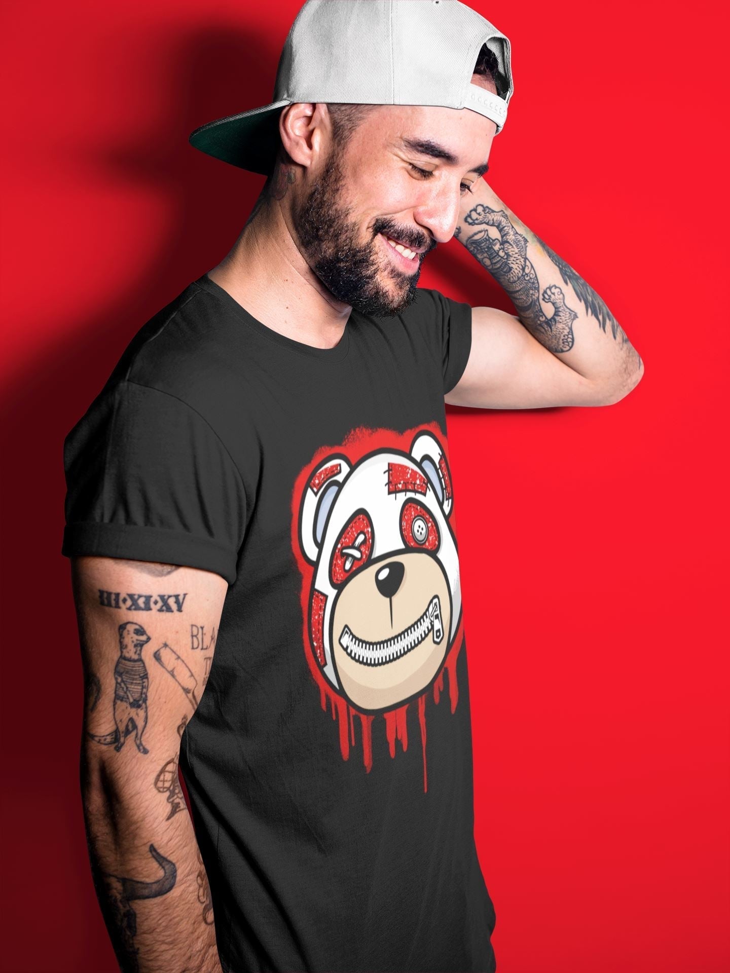 Bear Face Unisex Tops - Air Jordan 6 Red Velvet Cookies
