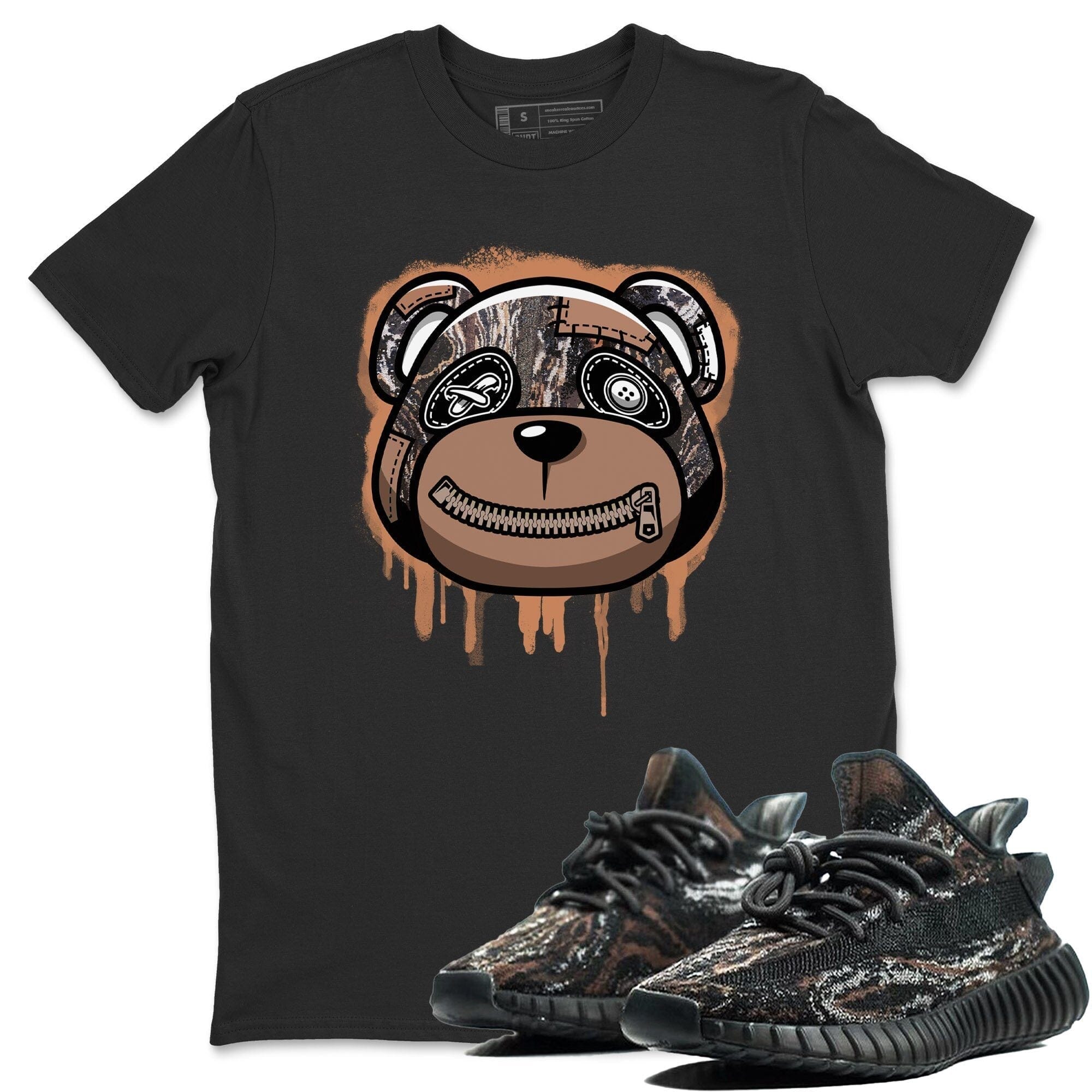 Bear Face Unisex Tops - Yeezy 350 MX Rock