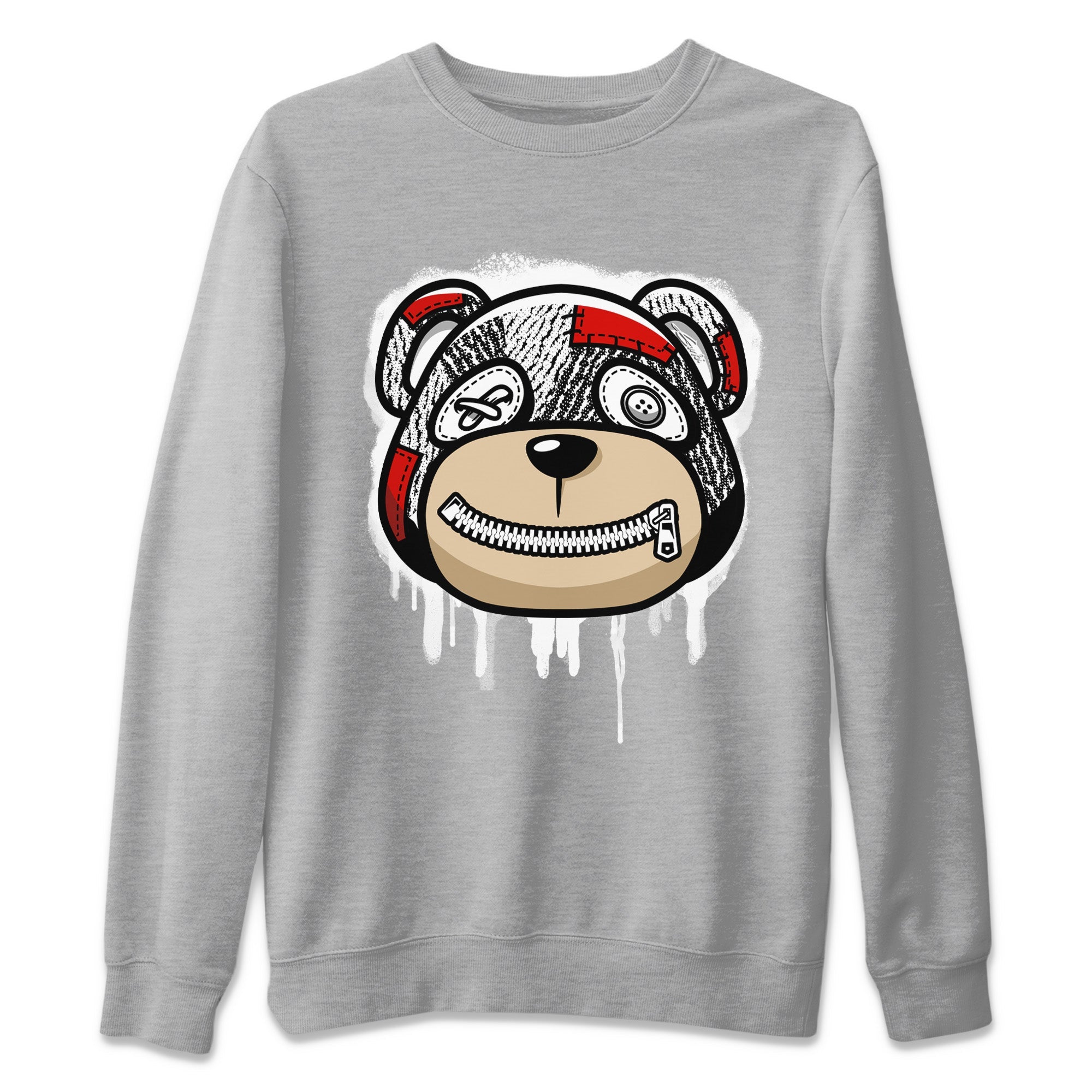 Bear Face Unisex Tops - Yeezy 350 Zebra