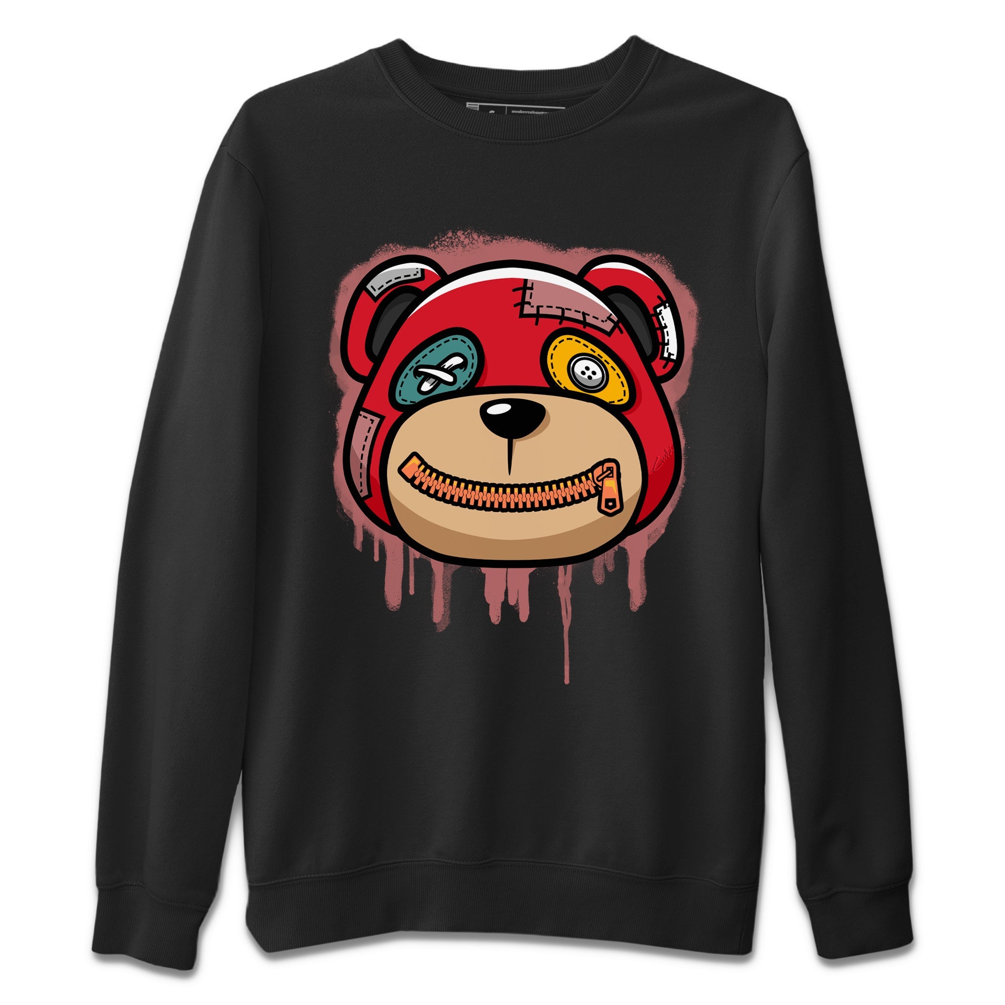 Bear Face Unisex Tops - Yeezy 700 Hi-Res Red