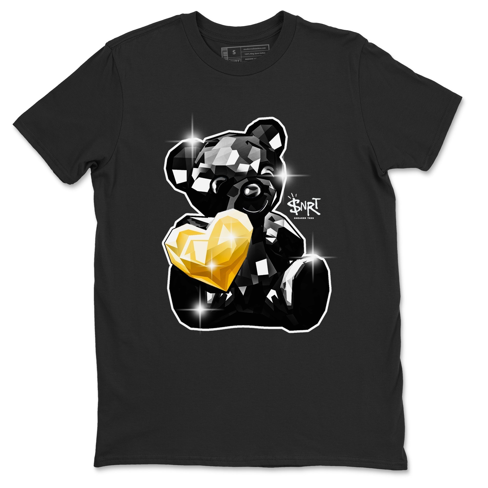 Bear Germ snkmatch Tees - Air Jordan 1 Black Metallic Gold