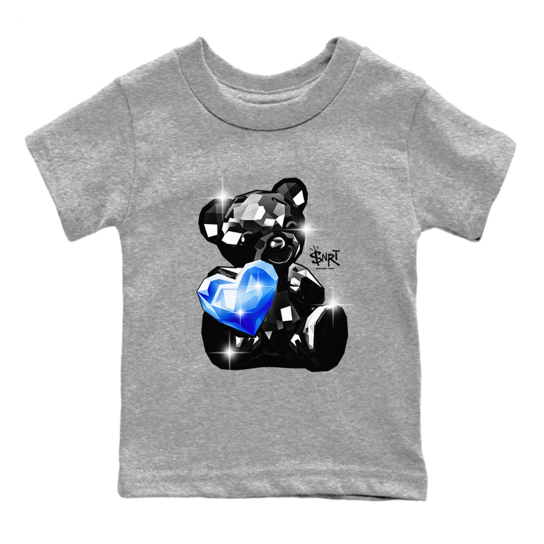 Bear Germs snkmatch Tees Kids - Air Foamposite One Royal