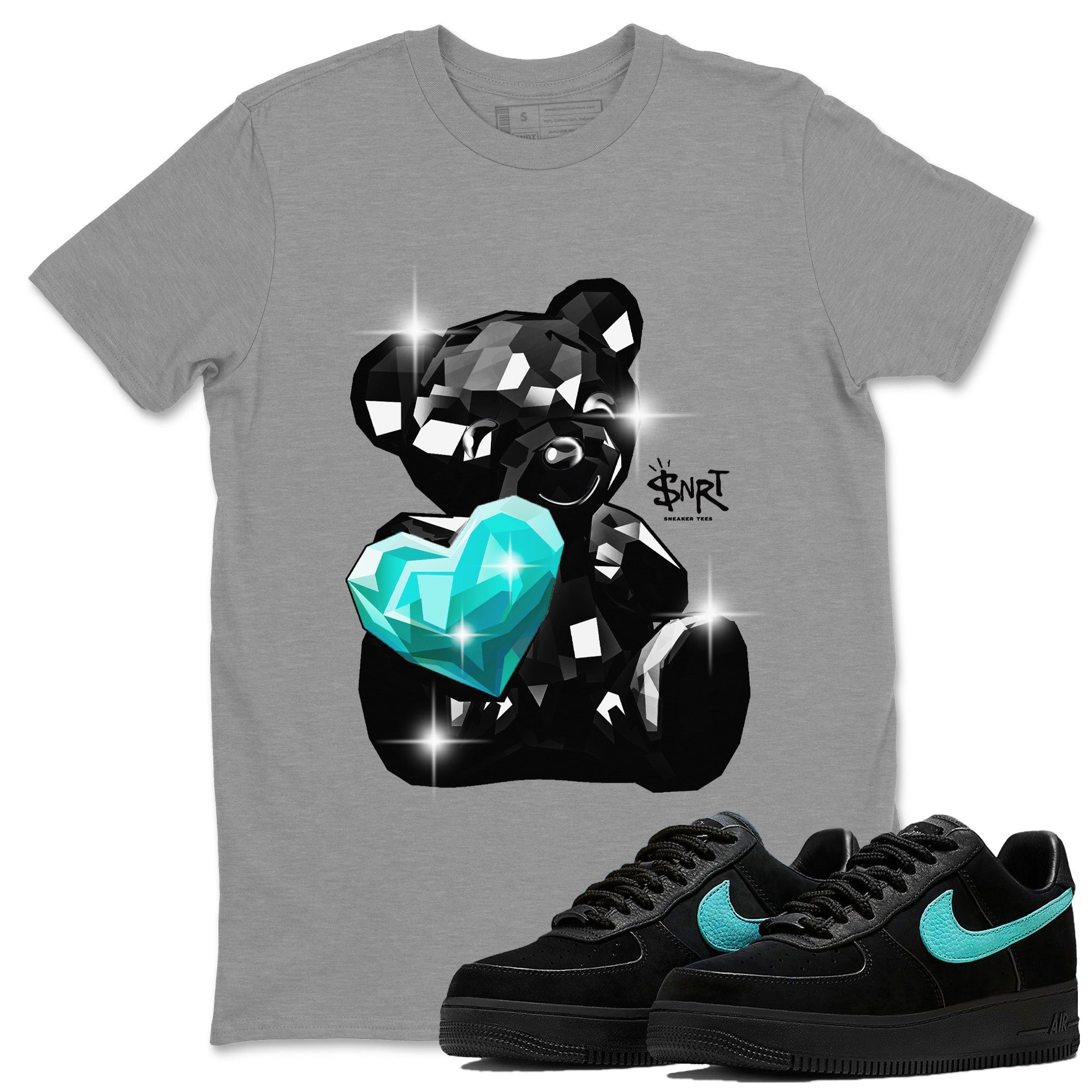 Bear Germs Unisex Tops - Air Force 1 Tiffany
