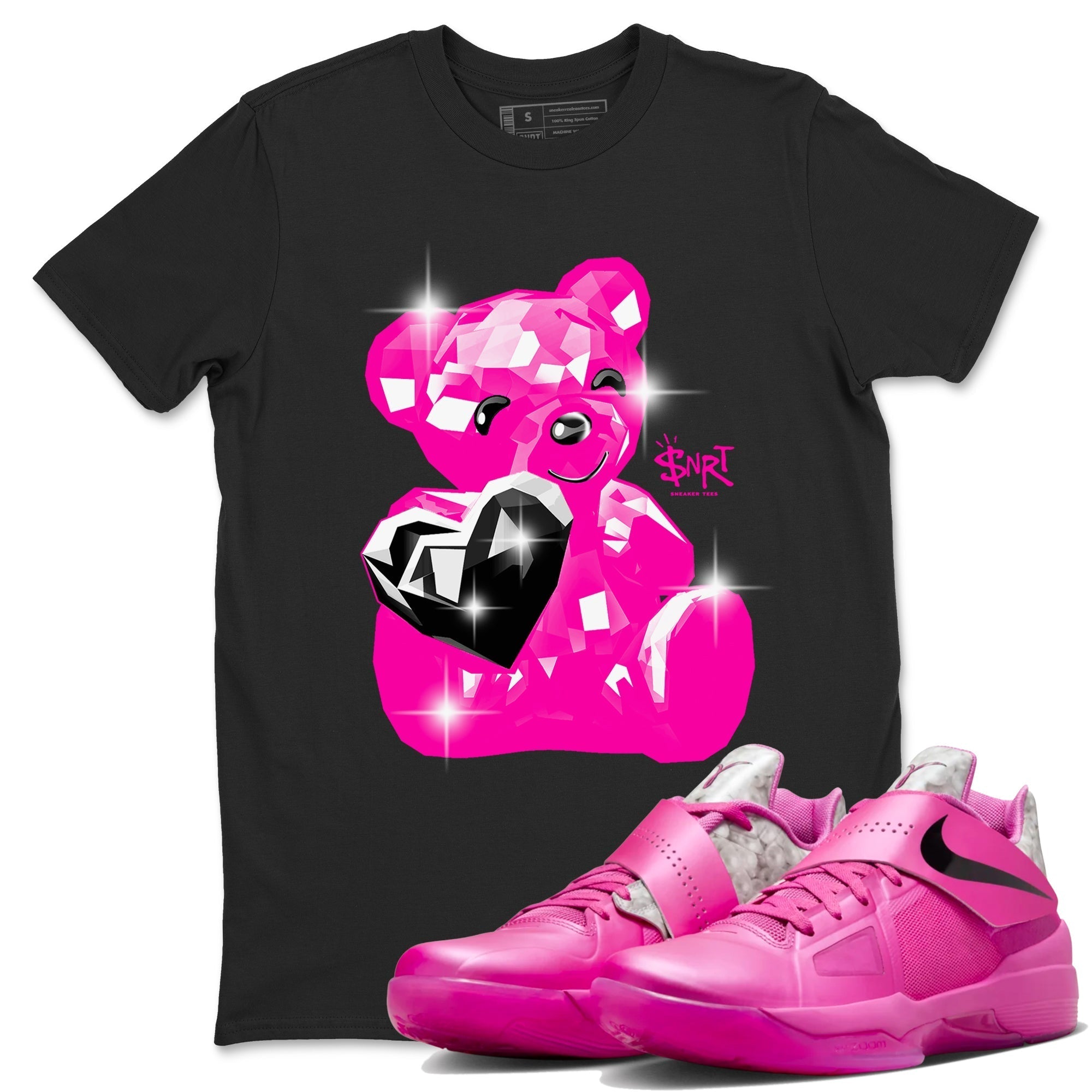Bear Germs snkmatch Tees - Nike KD 4 Aunt Pearl