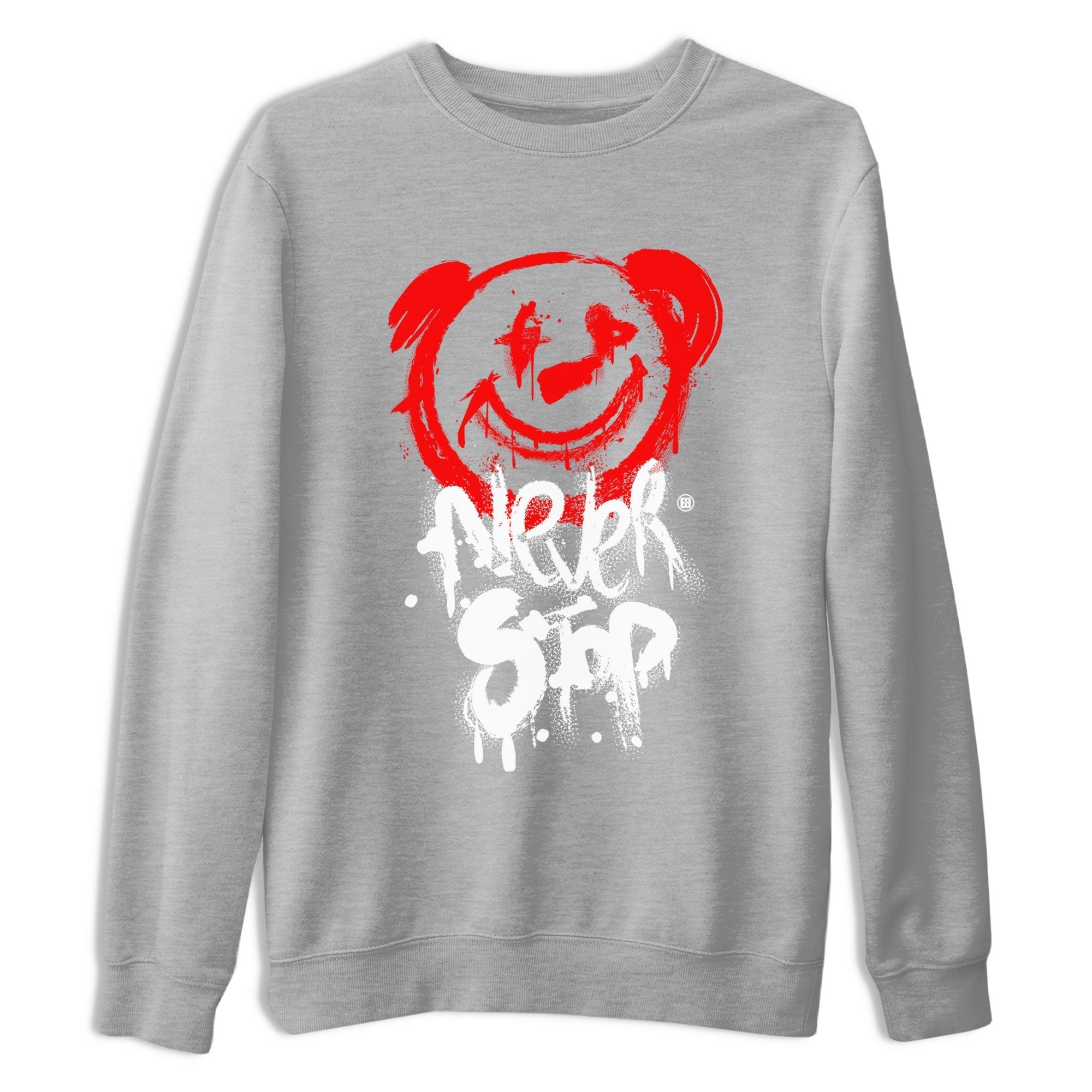 Bear Never Stop snkmatch Tee - Air Jordan 1 University Red