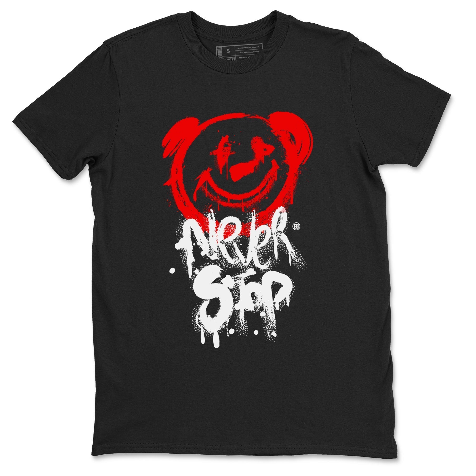 Bear Never Stop snkmatch Tee - Air Jordan 1 University Red