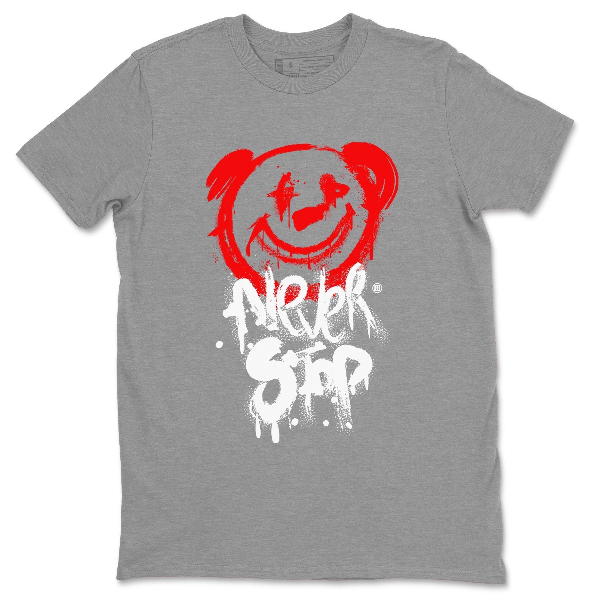 Bear Never Stop snkmatch Tee - Air Jordan 1 University Red