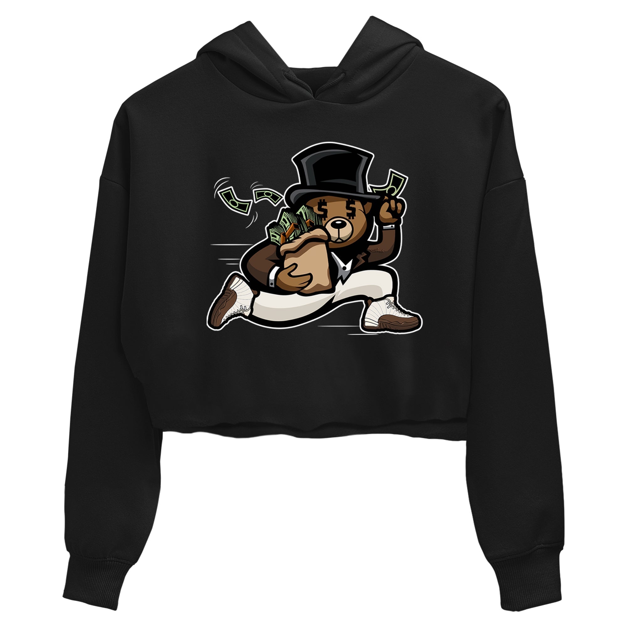 Bear Steals snkmatch Women's Top - Air Jordan 12 Baroque Brown