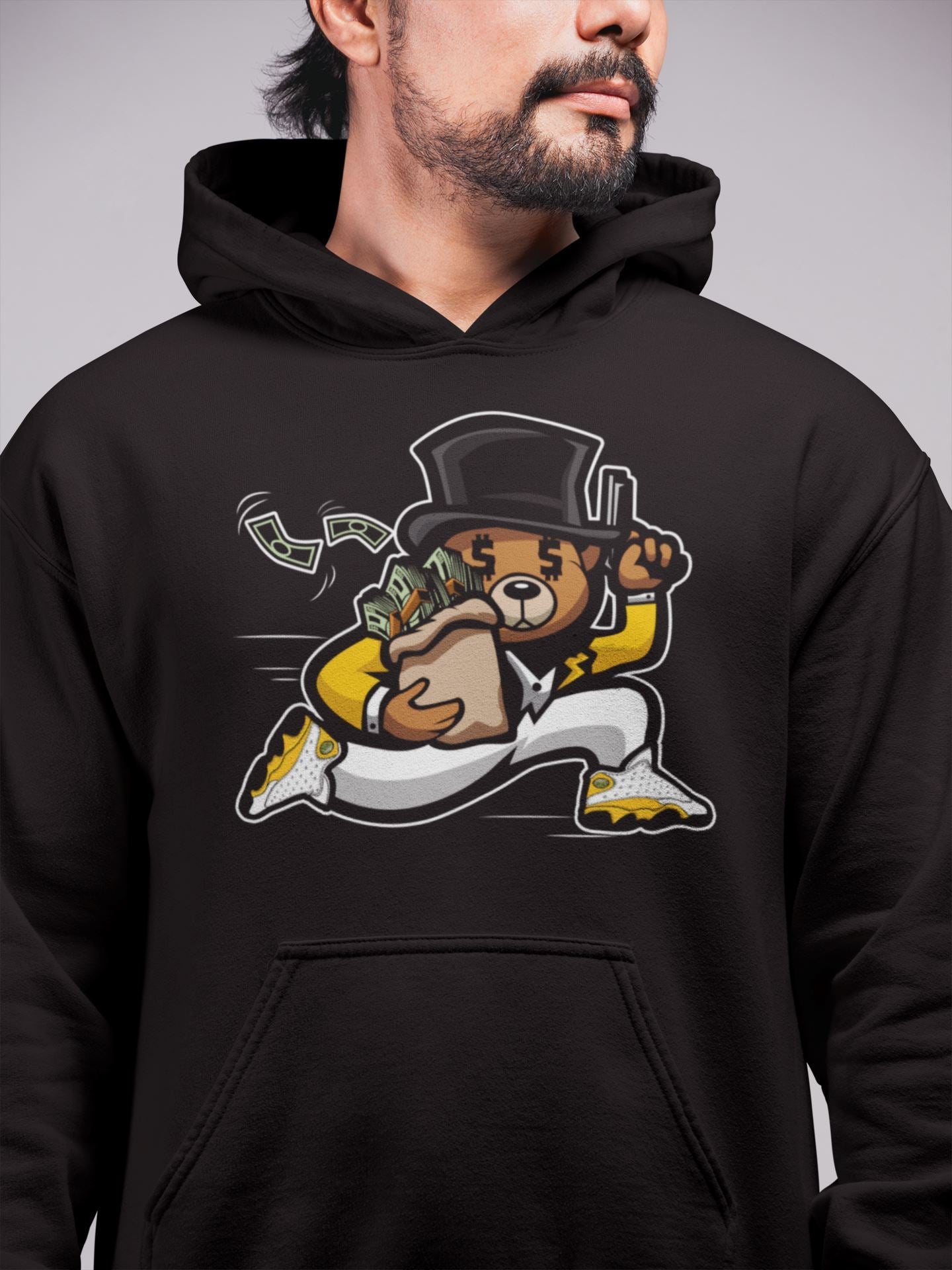 Bear Steals Unisex Tops - Air Jordan 13 Del Sol