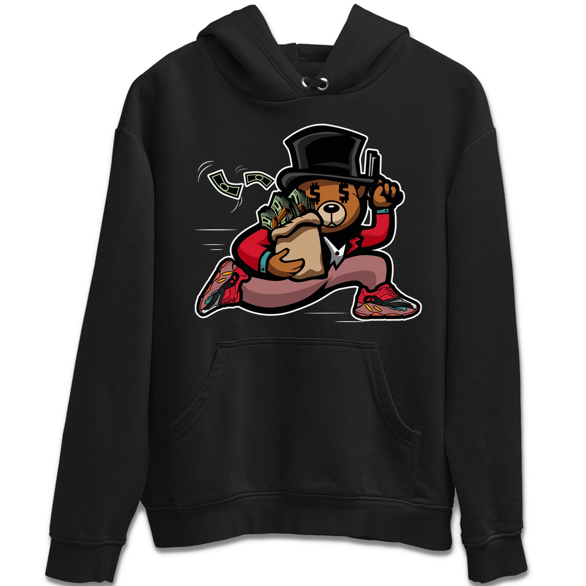 Bear Steals Unisex Tops - Yeezy 700 Hi-Res Red