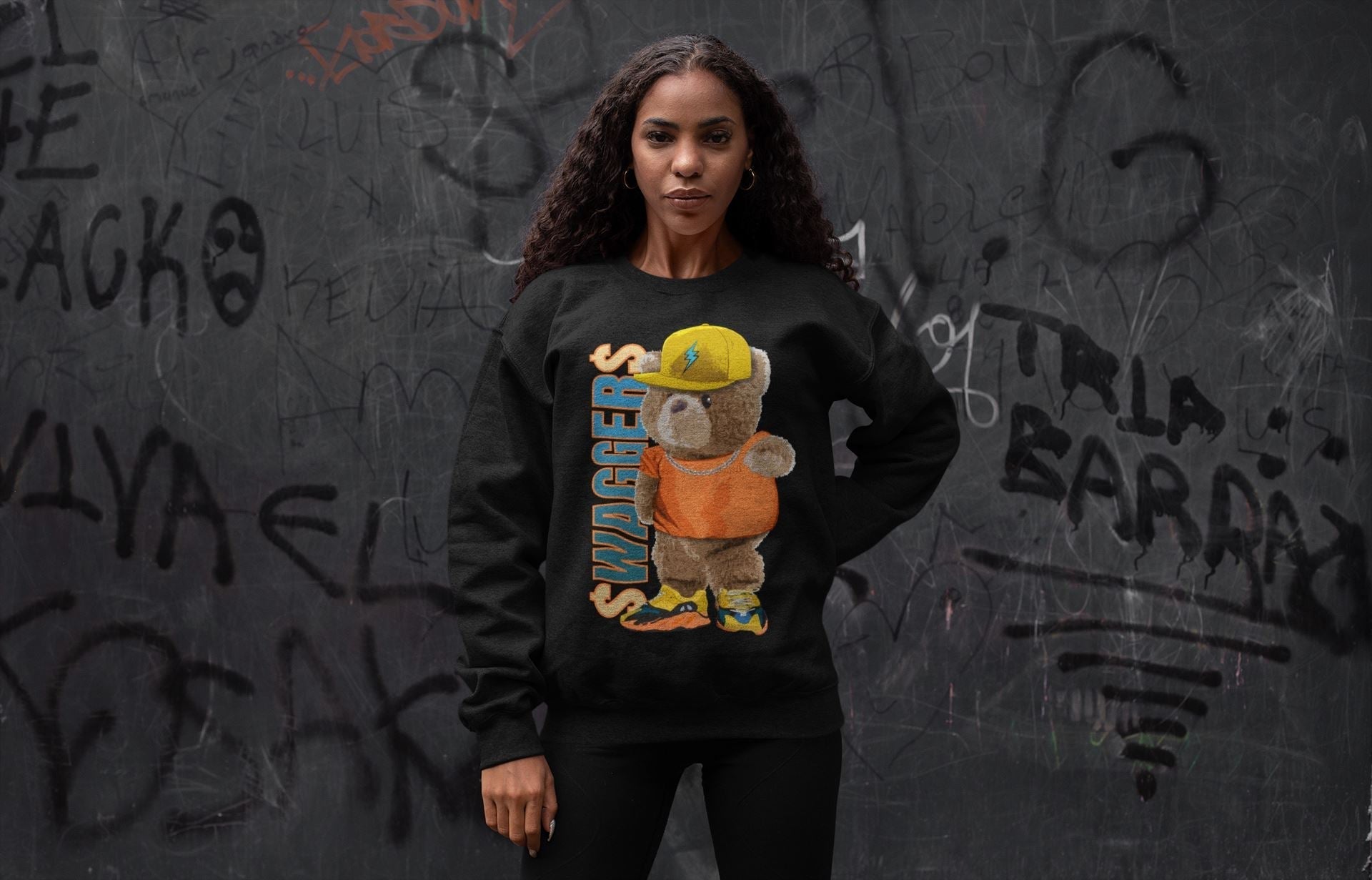 Bear Swaggers Unisex Tops - Yeezy 700 Sun