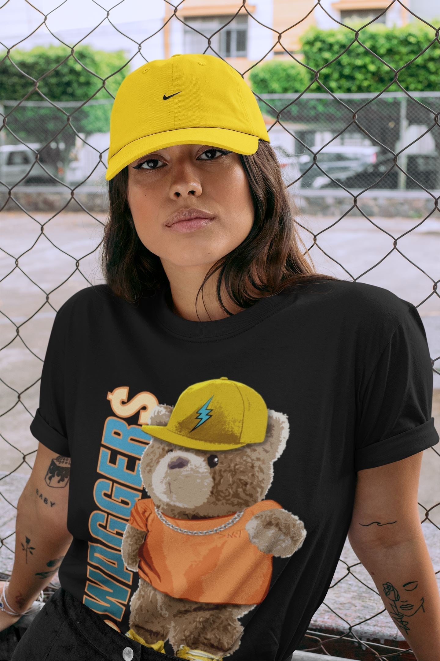 Bear Swaggers Unisex Tops - Yeezy 700 Sun
