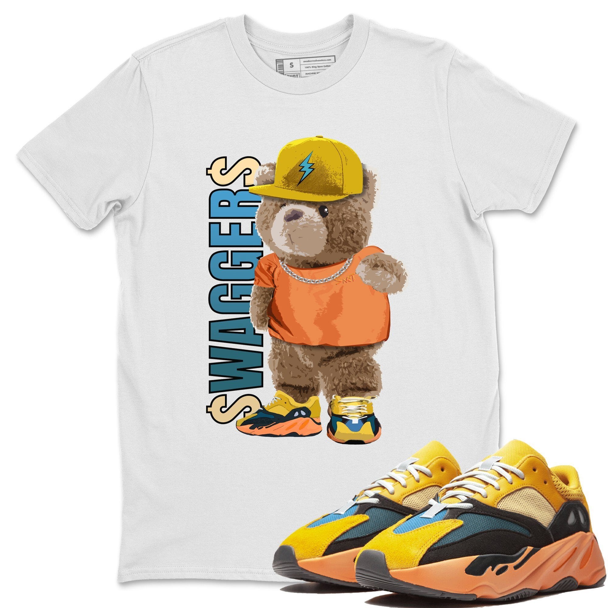 Bear Swaggers Unisex Tops - Yeezy 700 Sun