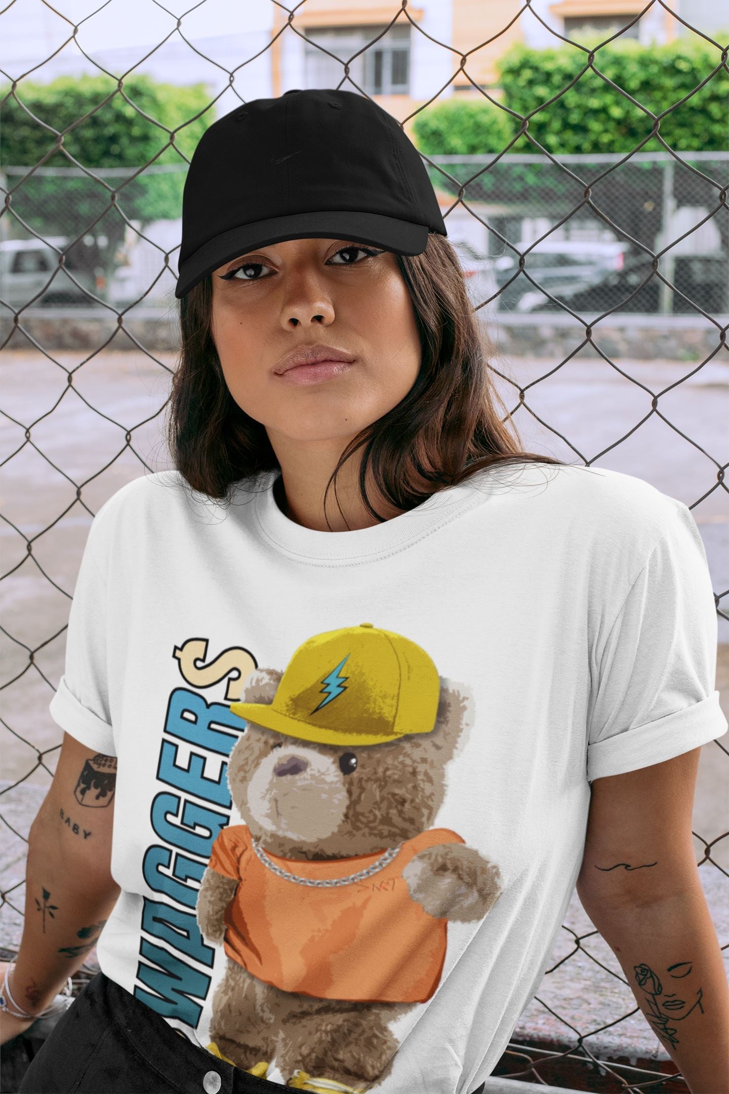 Bear Swaggers Unisex Tops - Yeezy 700 Sun