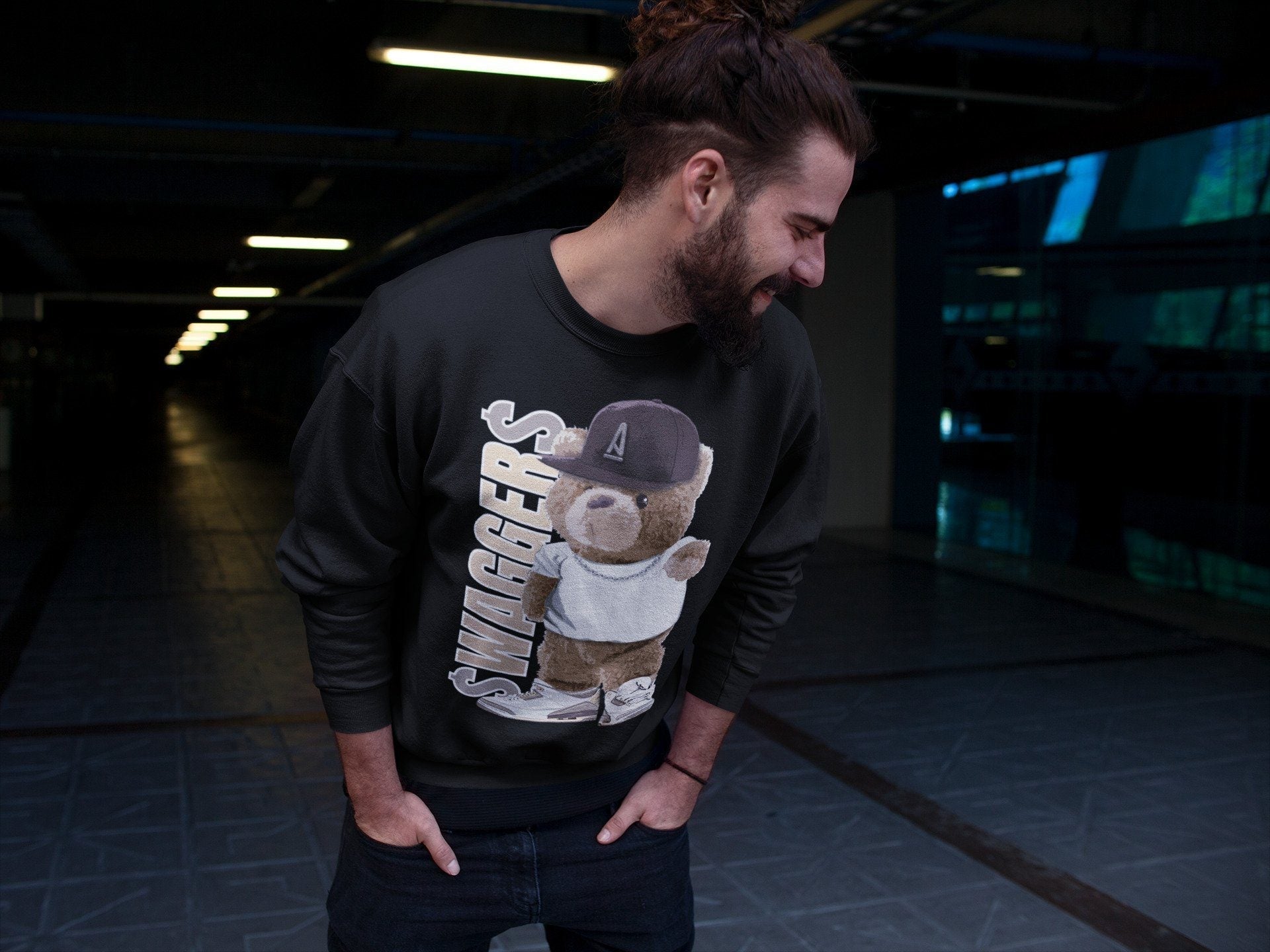 Bear Swaggers Unisex Tops - Air Jordan 3 A Ma Maniere