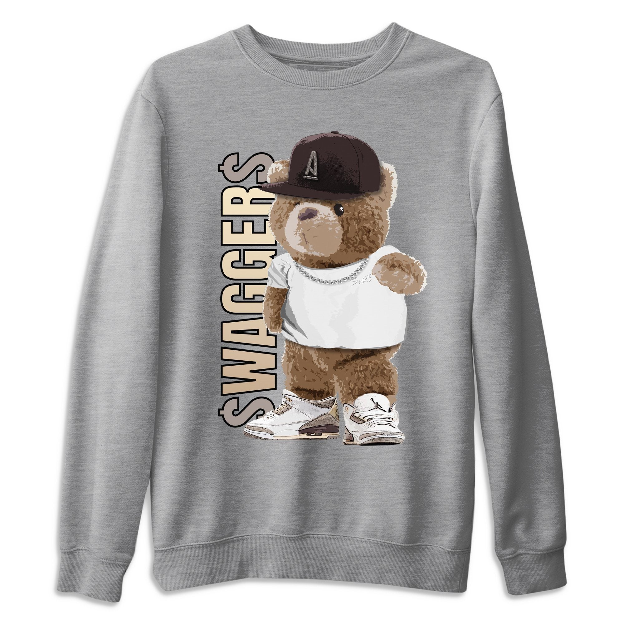 Bear Swaggers Unisex Tops - Air Jordan 3 A Ma Maniere