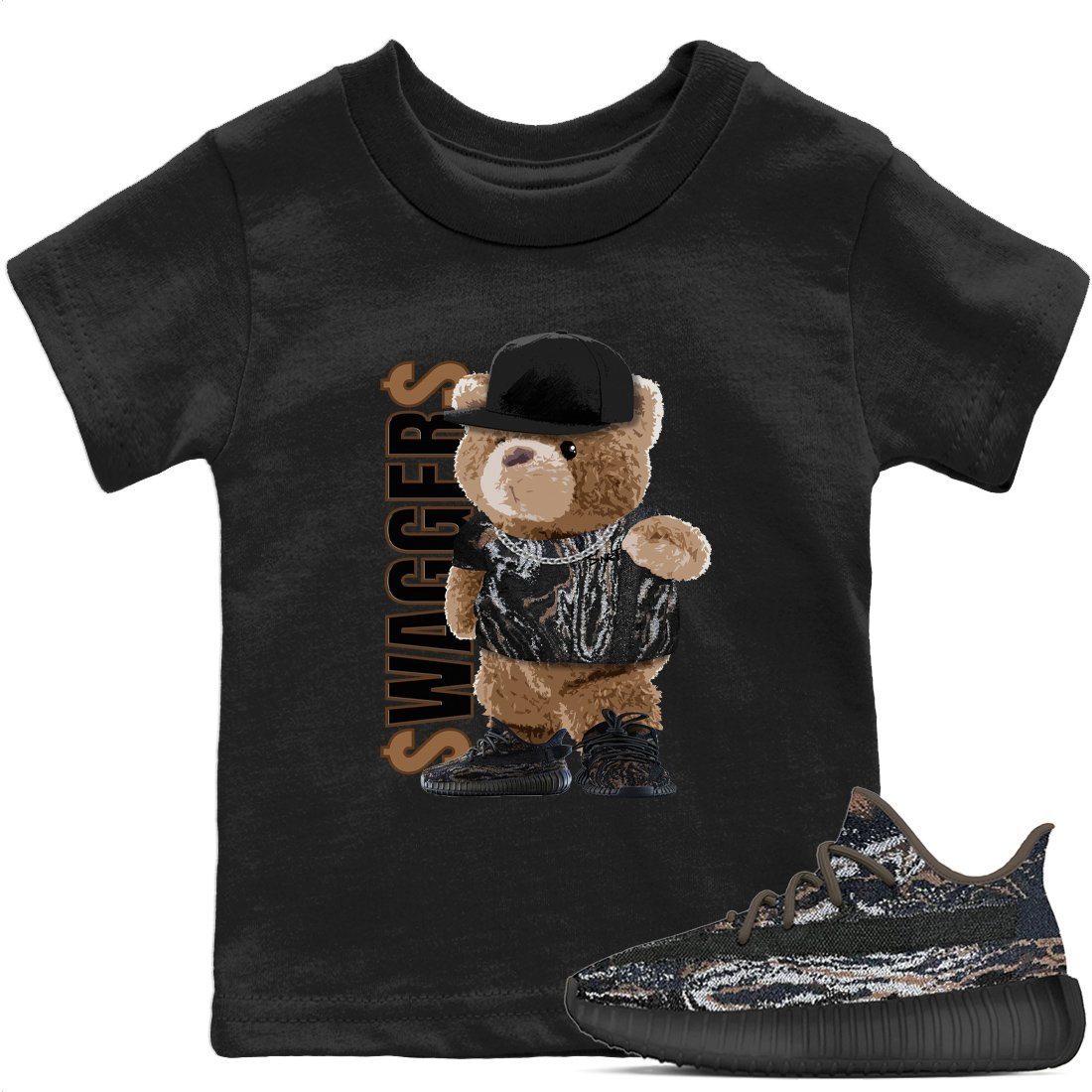 Bear Swaggers Kids Tops - Yeezy 350 MX Rock