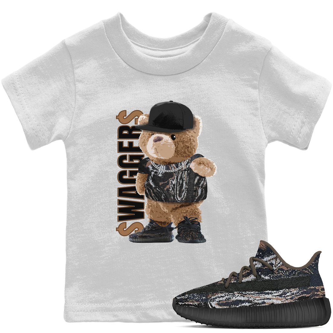 Bear Swaggers Kids Tops - Yeezy 350 MX Rock