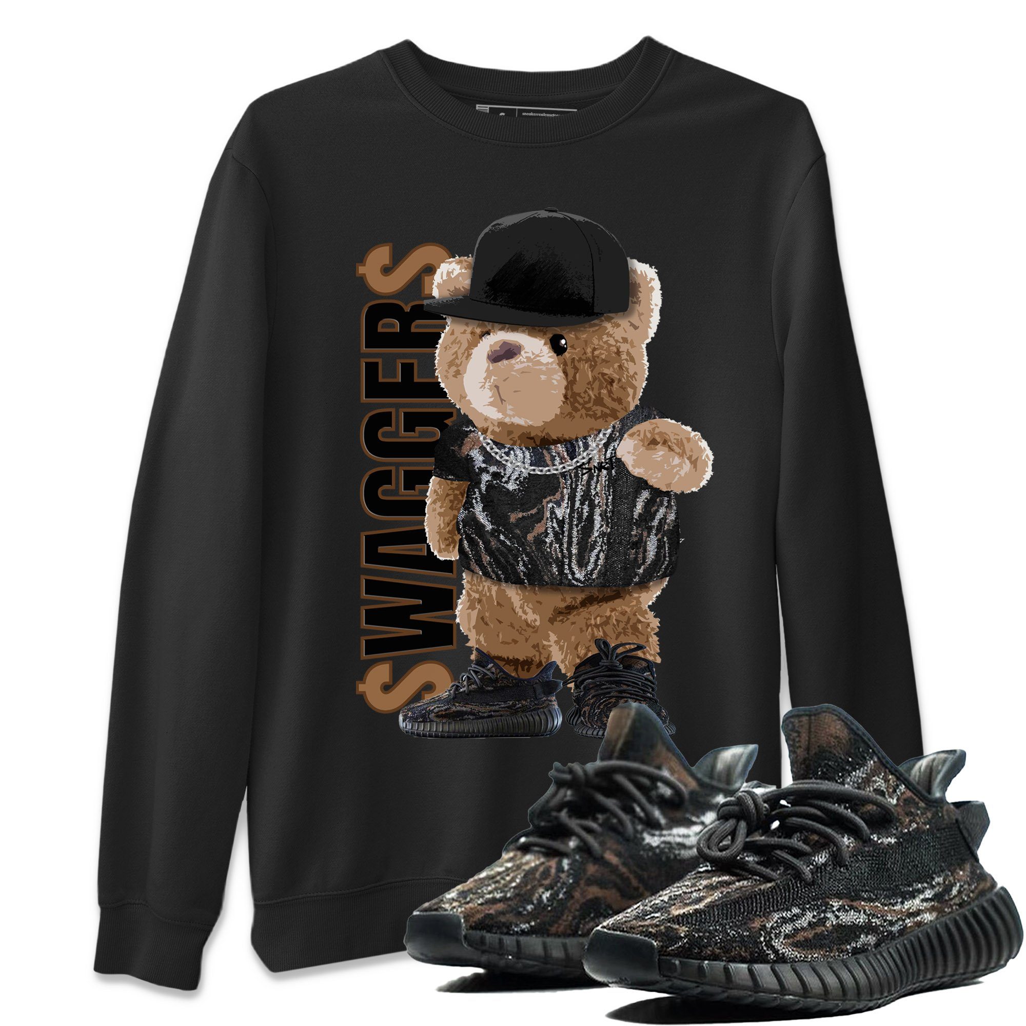 Bear Swaggers Unisex Tops - Yeezy 350 MX Rock