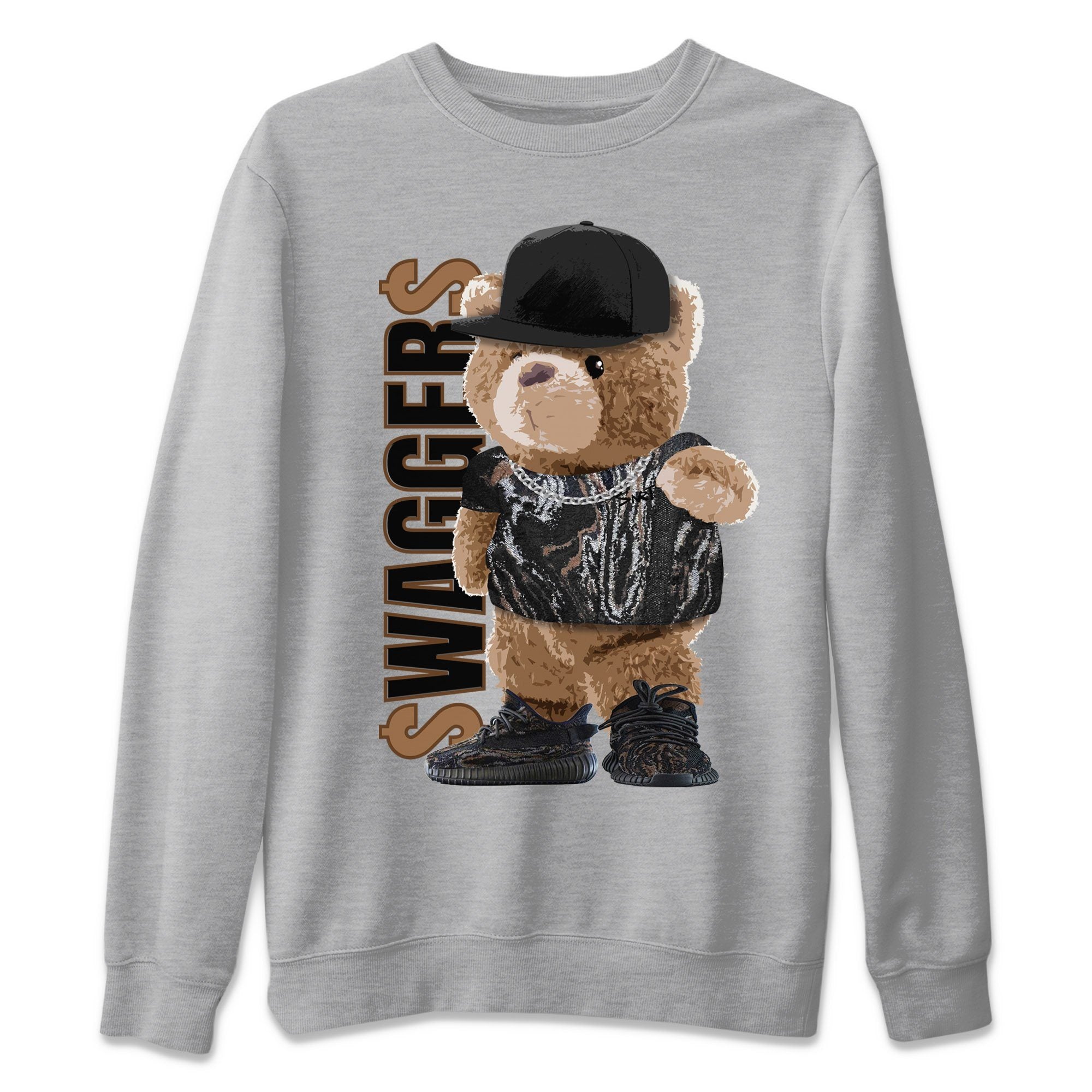 Bear Swaggers Unisex Tops - Yeezy 350 MX Rock