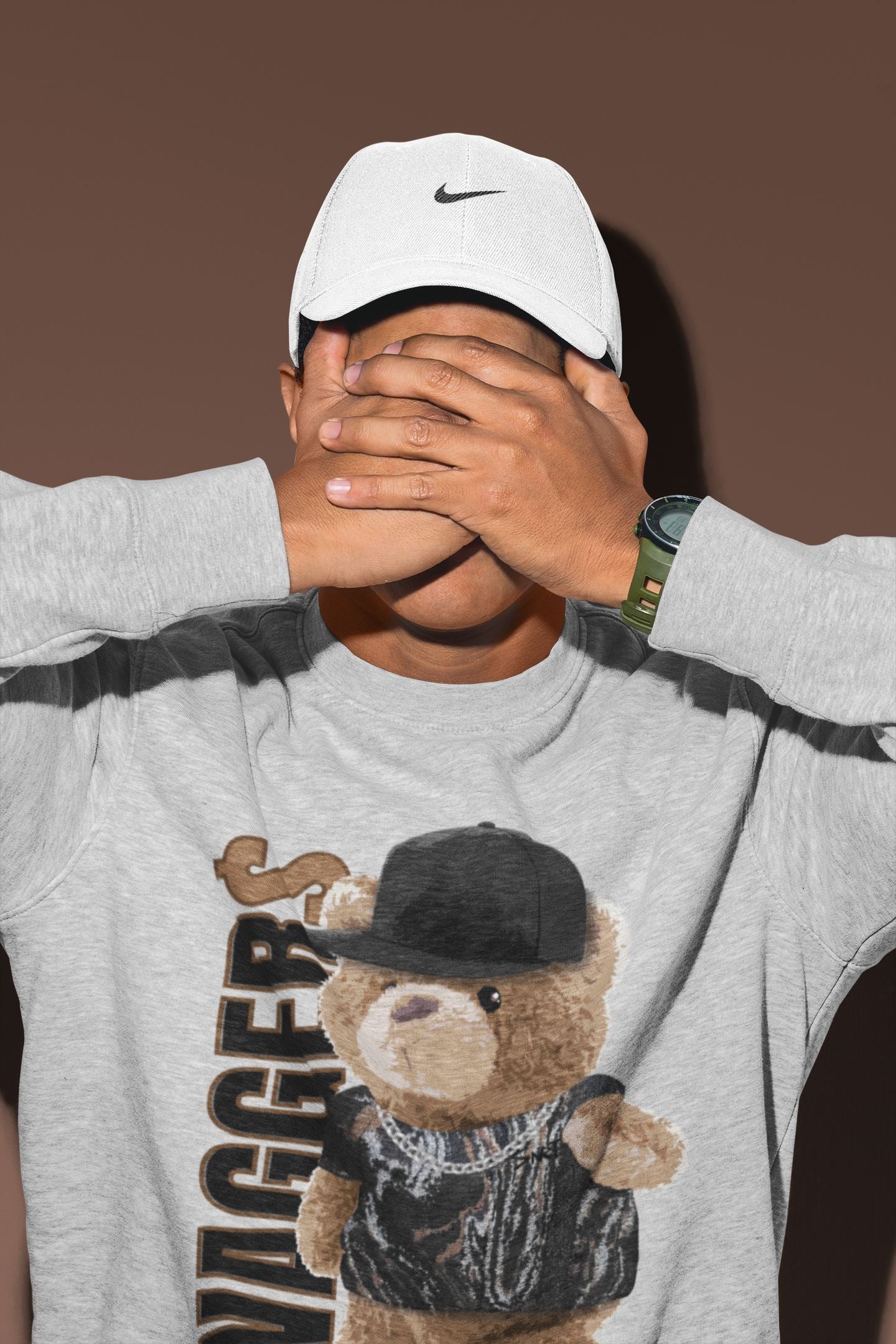 Bear Swaggers Unisex Tops - Yeezy 350 MX Rock