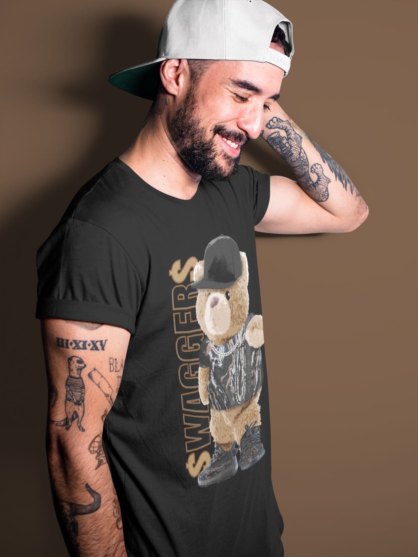 Bear Swaggers Unisex Tops - Yeezy 350 MX Rock