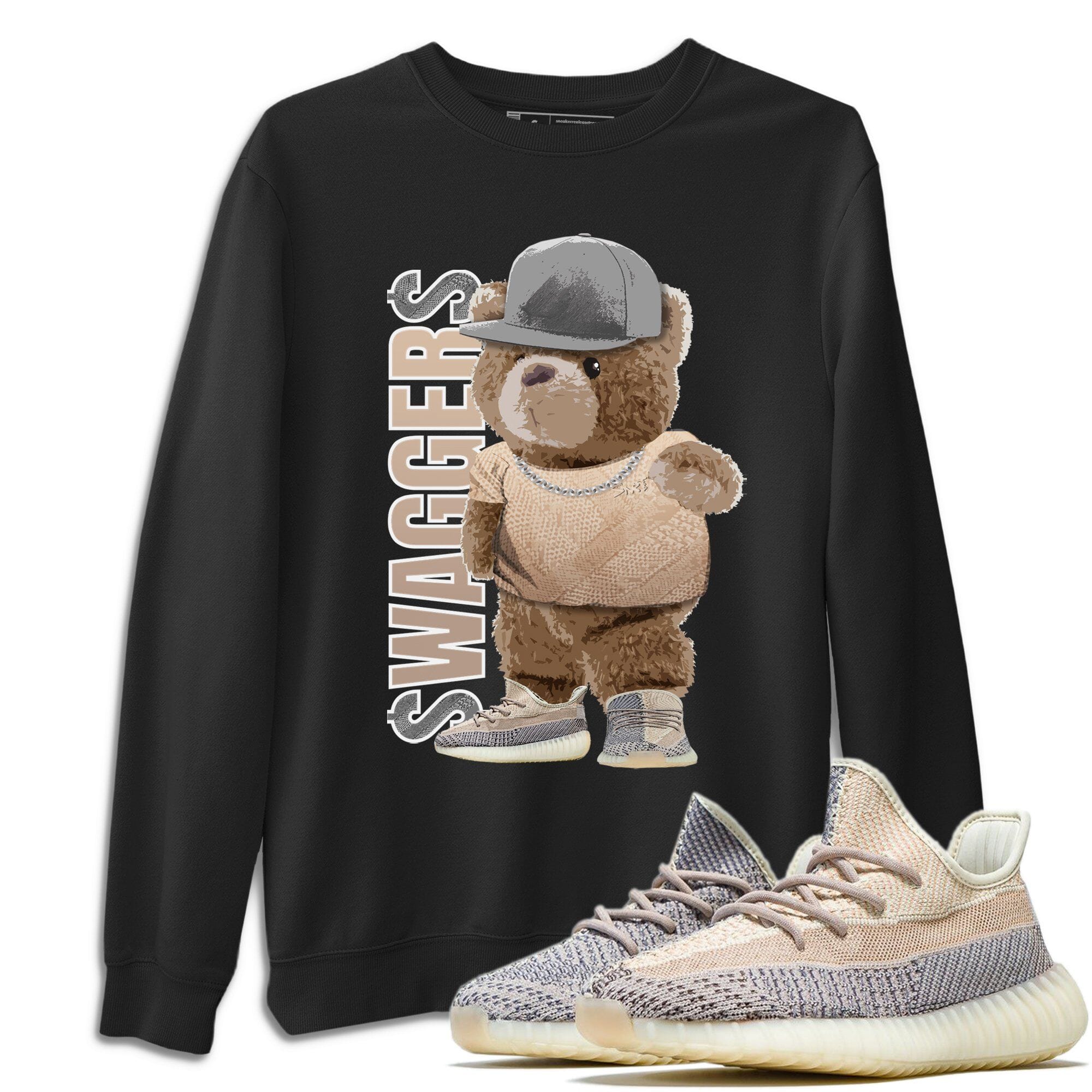 Bear Swaggers Unisex Tops - Yeezy 350 Ash Pearl