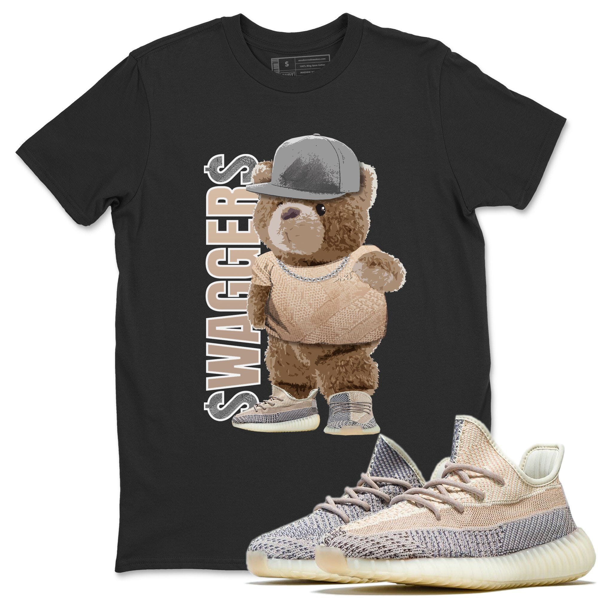 Bear Swaggers Unisex Tops - Yeezy 350 Ash Pearl