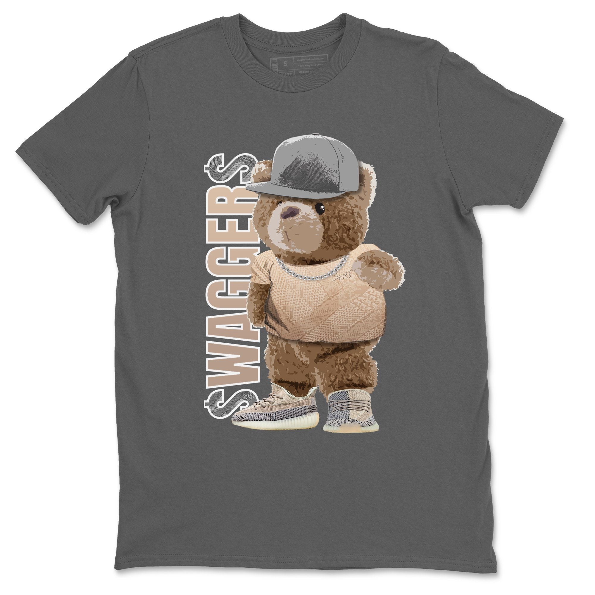 Bear Swaggers Unisex Tops - Yeezy 350 Ash Pearl