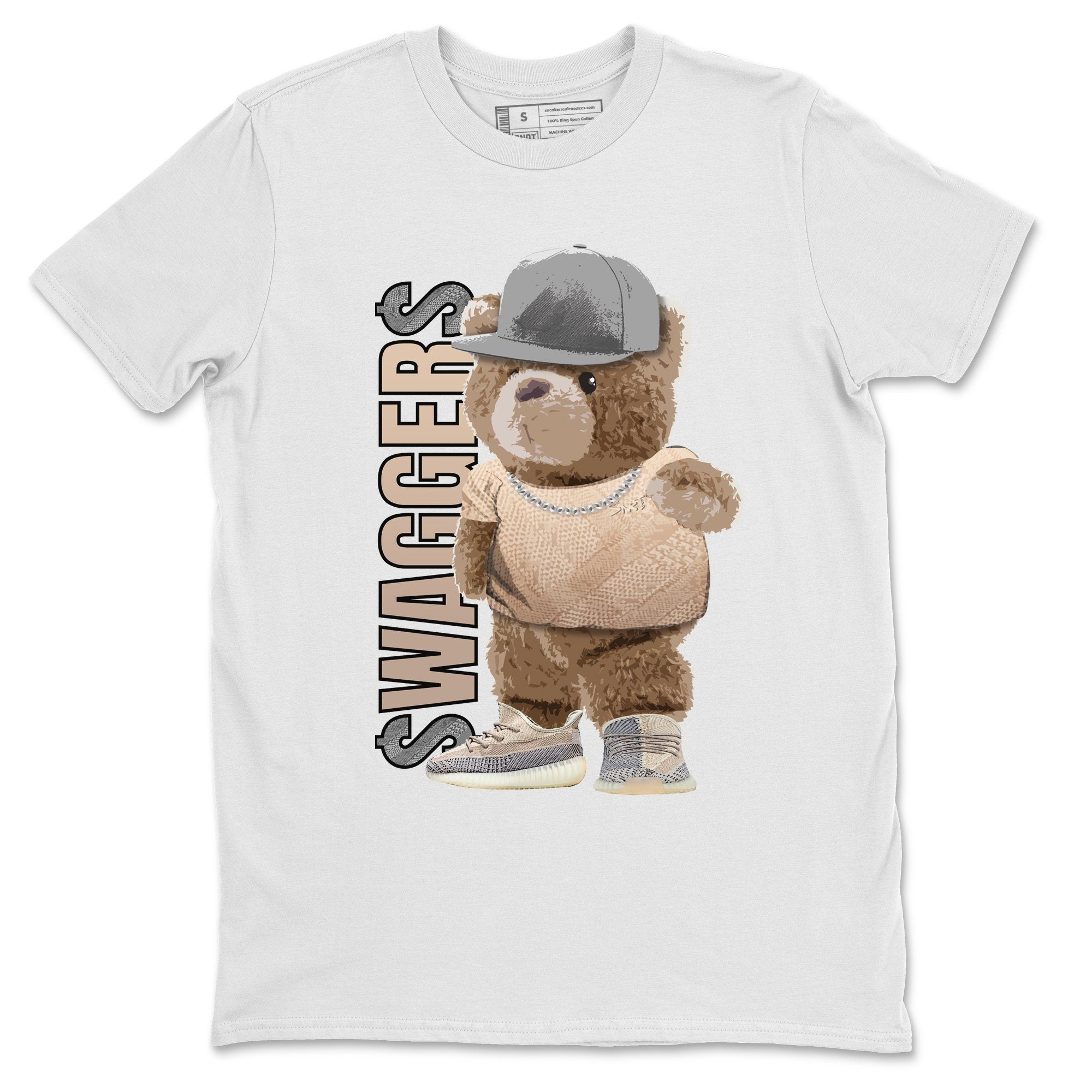 Bear Swaggers Unisex Tops - Yeezy 350 Ash Pearl