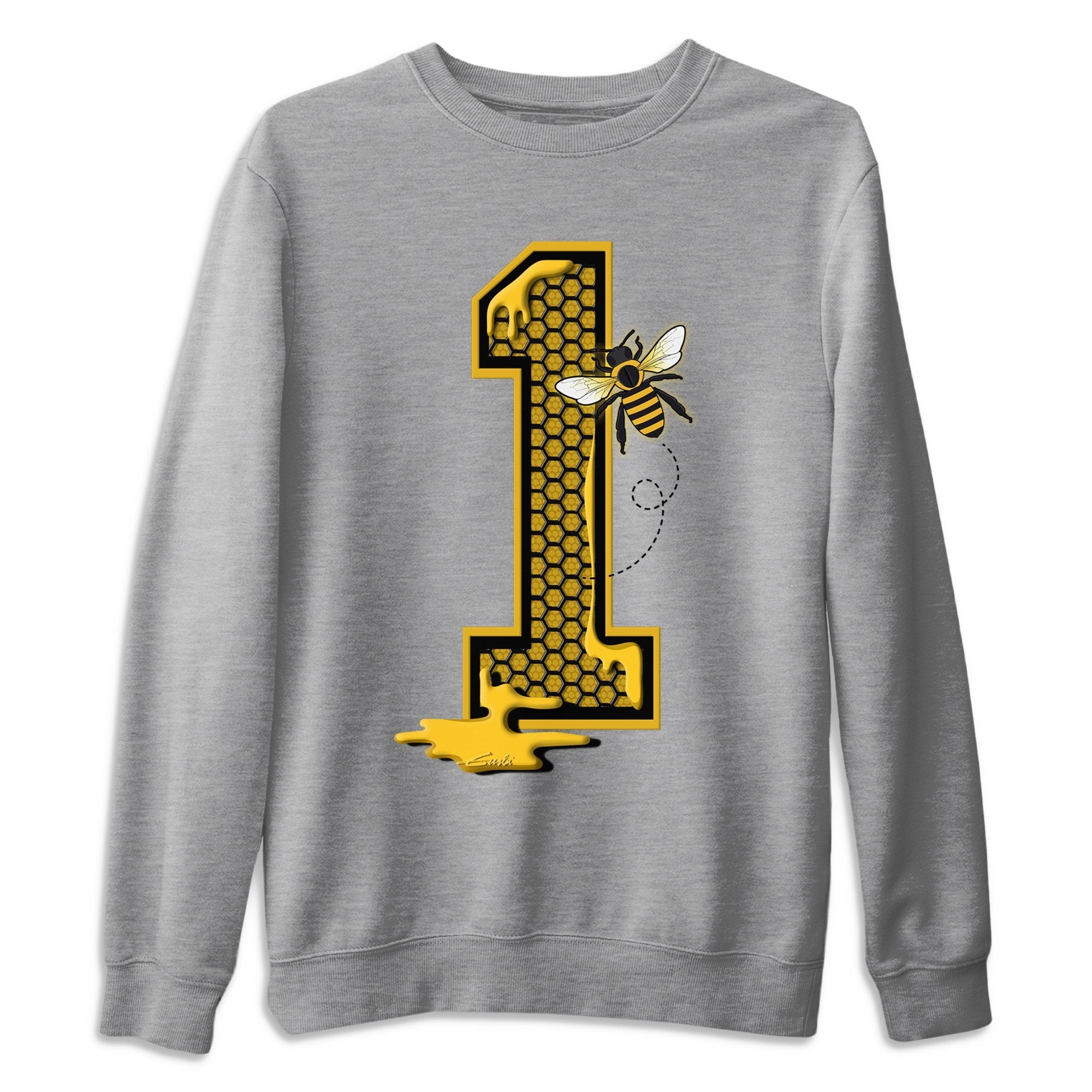 Bees Number 1 Unisex Tops - Air Jordan 1 Pollen