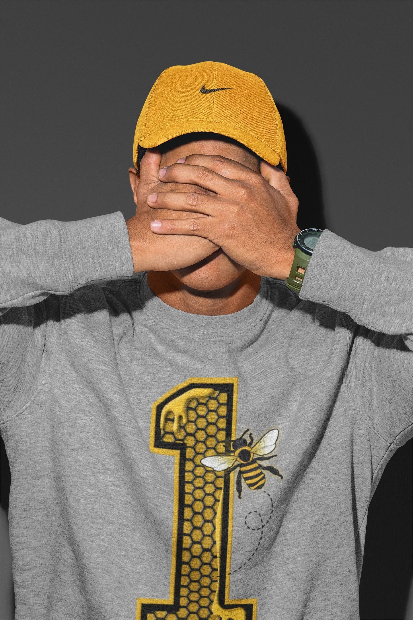 Bees Number 1 Unisex Tops - Air Jordan 1 Pollen