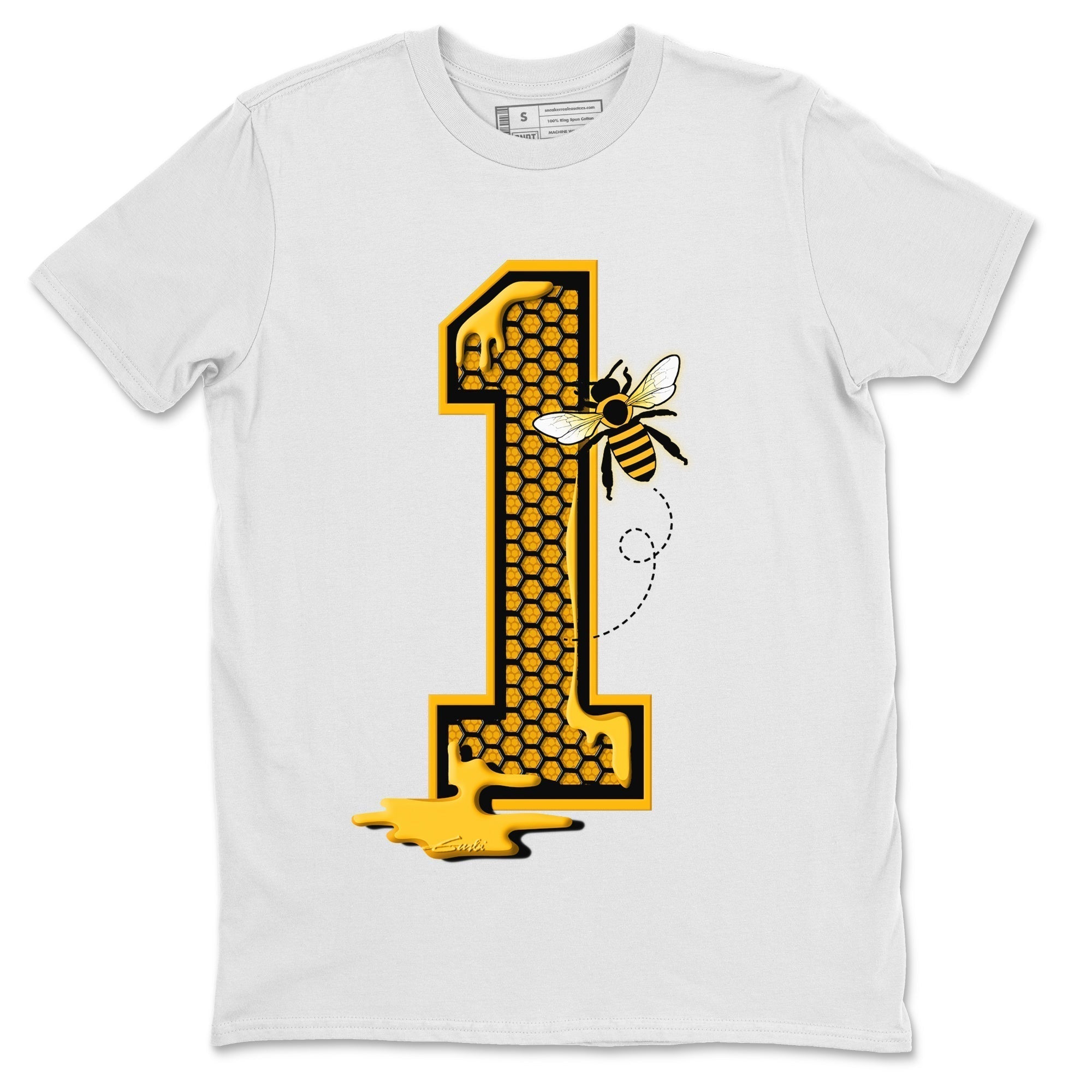 Bees Number 1 Unisex Tops - Air Jordan 1 Taxi