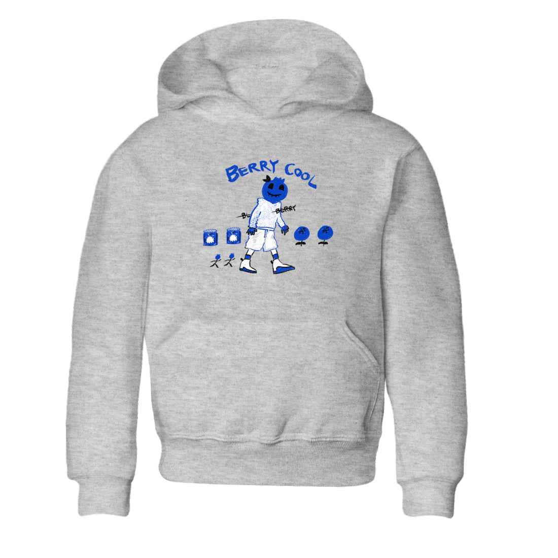 Berry Cool snkmatch Tees Kids - Air Jordan 12 Blueberry