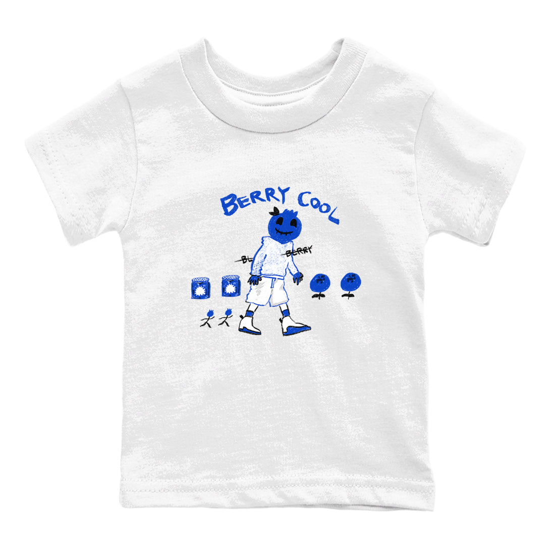 Berry Cool snkmatch Tees Kids - Air Jordan 12 Blueberry