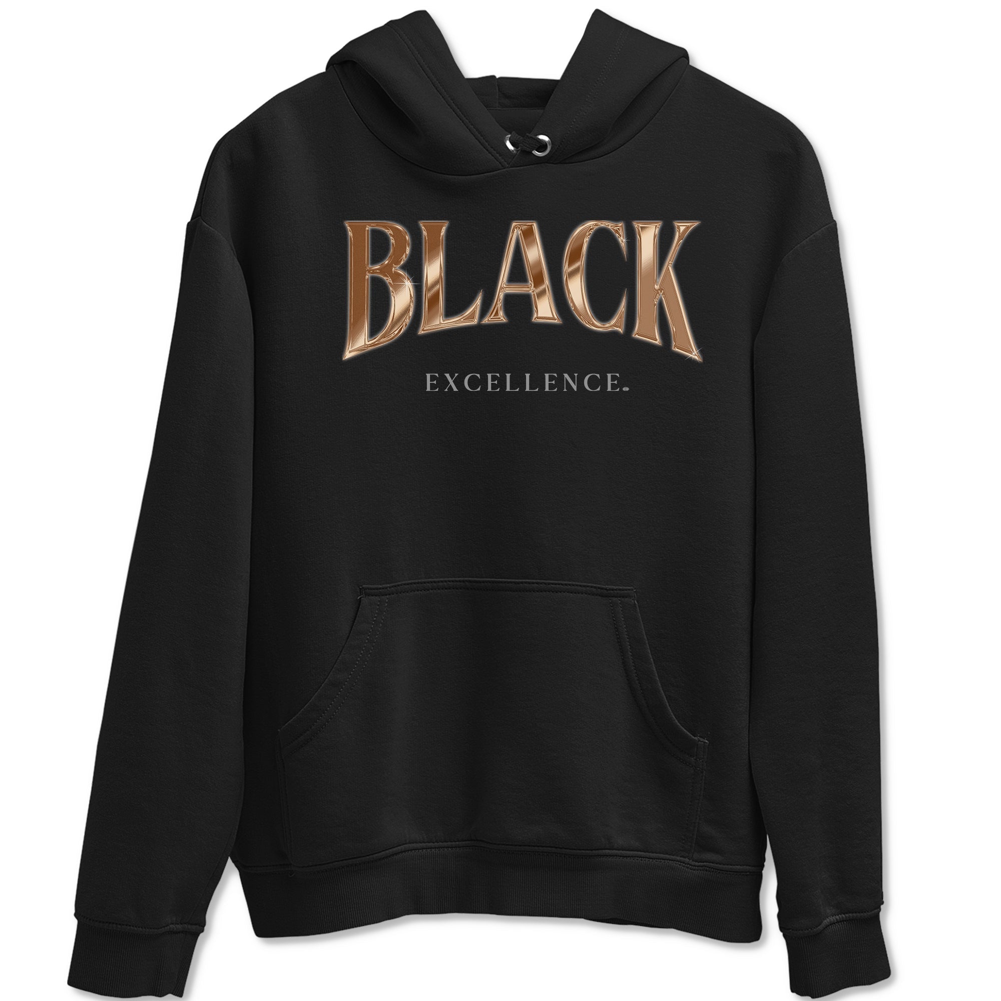 Black Excellence snkmatch Tees - Air Foamposite One Metallic Copper
