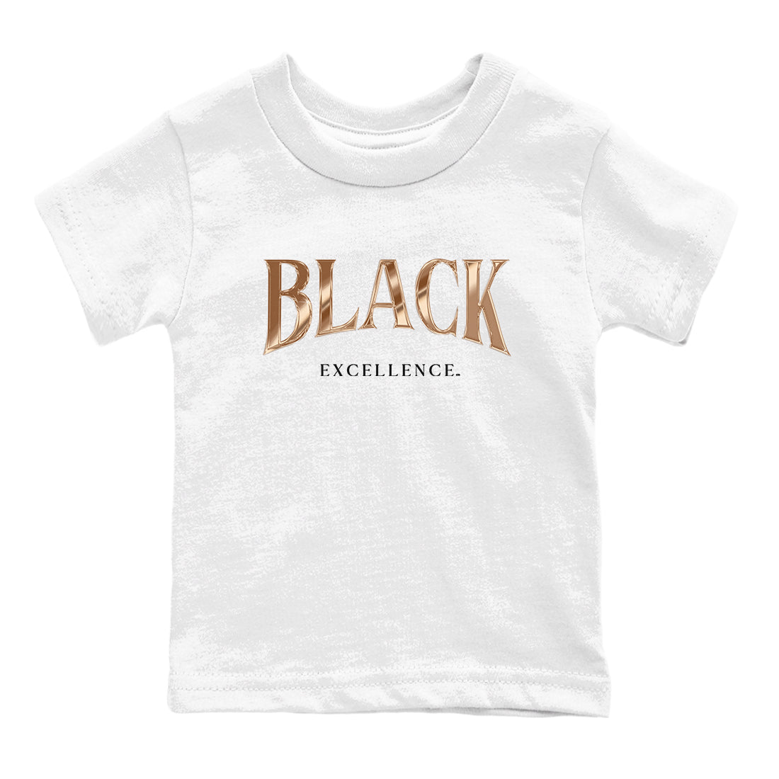 Black Excellence snkmatch Tees Kids - Air Foamposite One Metallic Copper