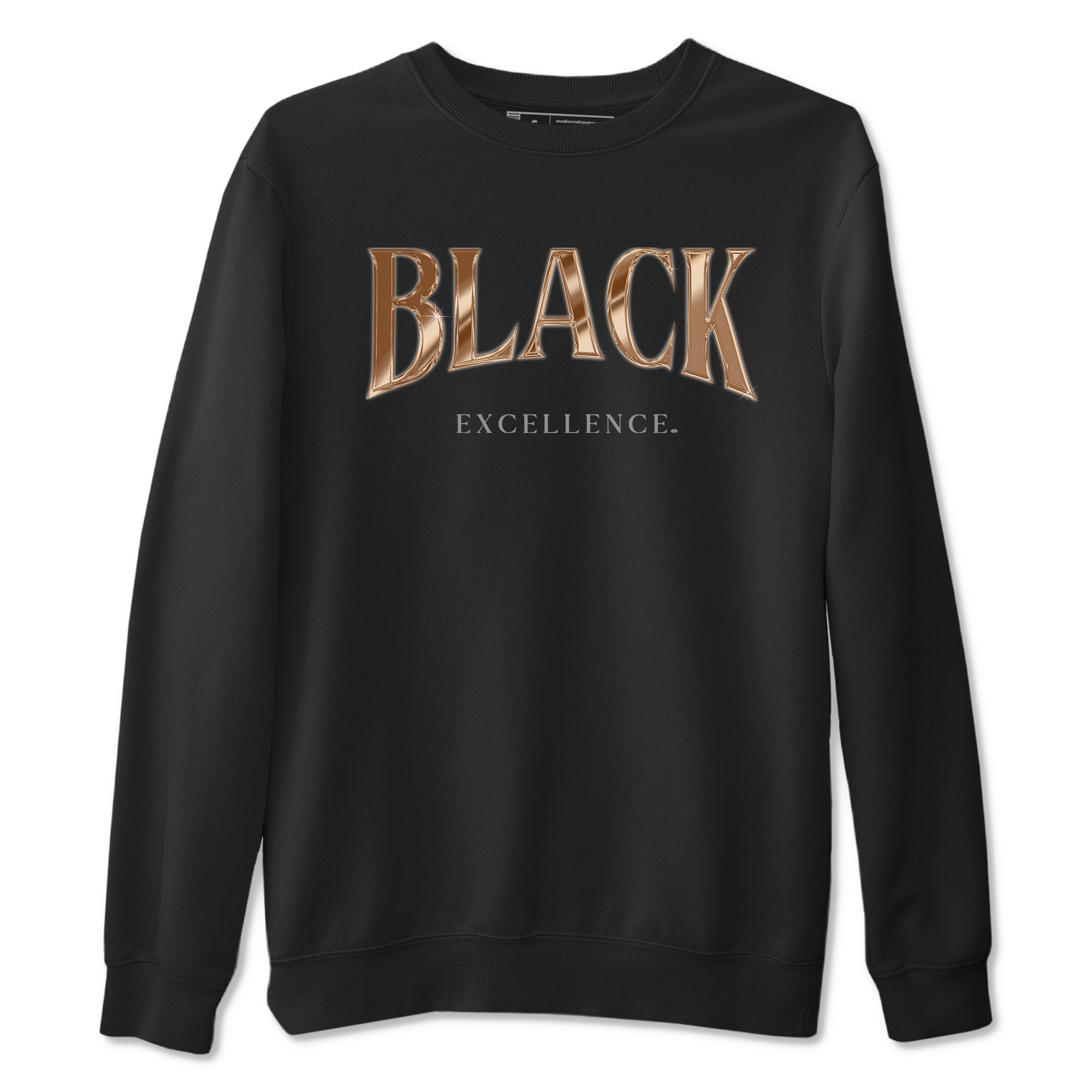 Black Excellence snkmatch Tees - Air Foamposite One Metallic Copper