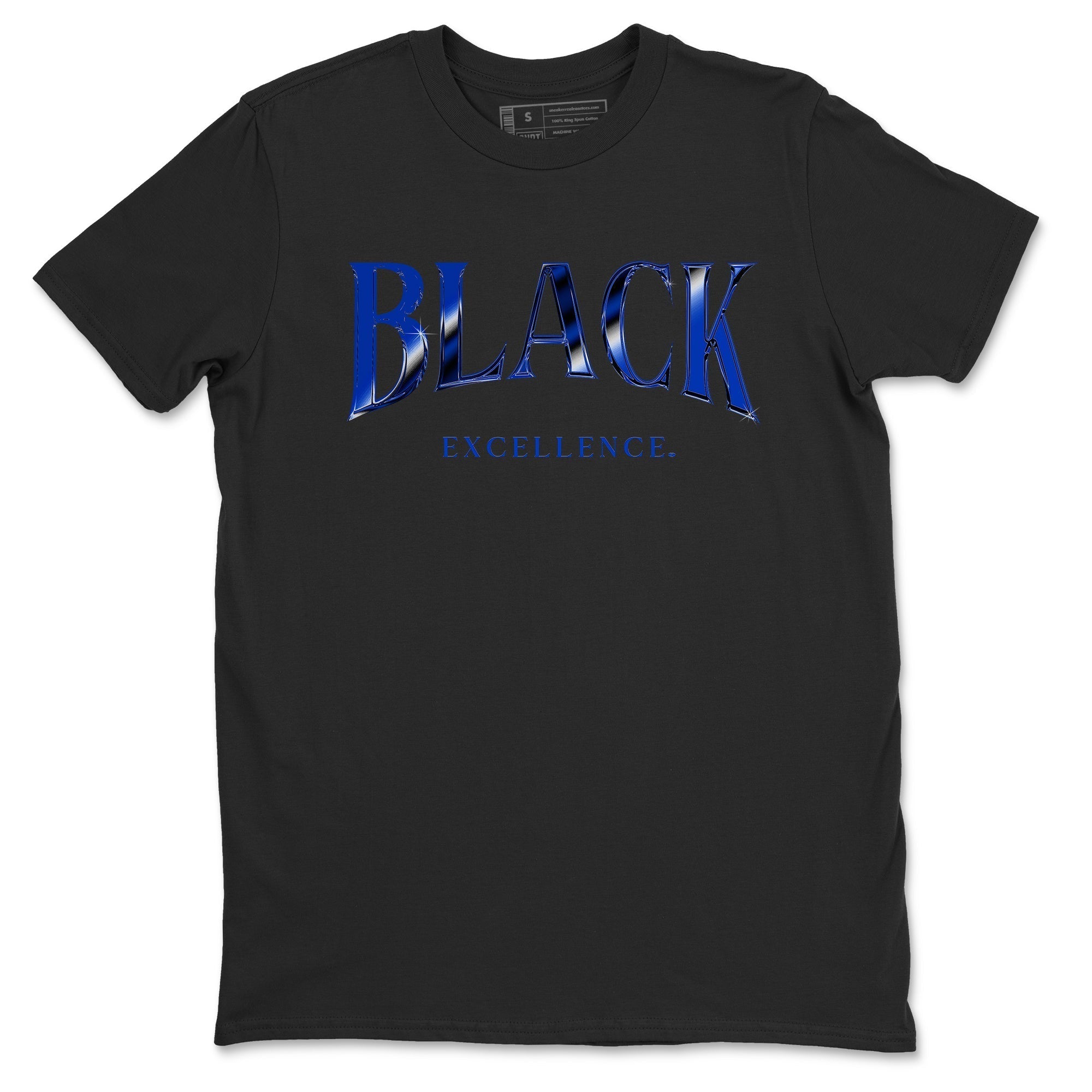 Black Excellence snkmatch Tees - Air Foamposite One Royal